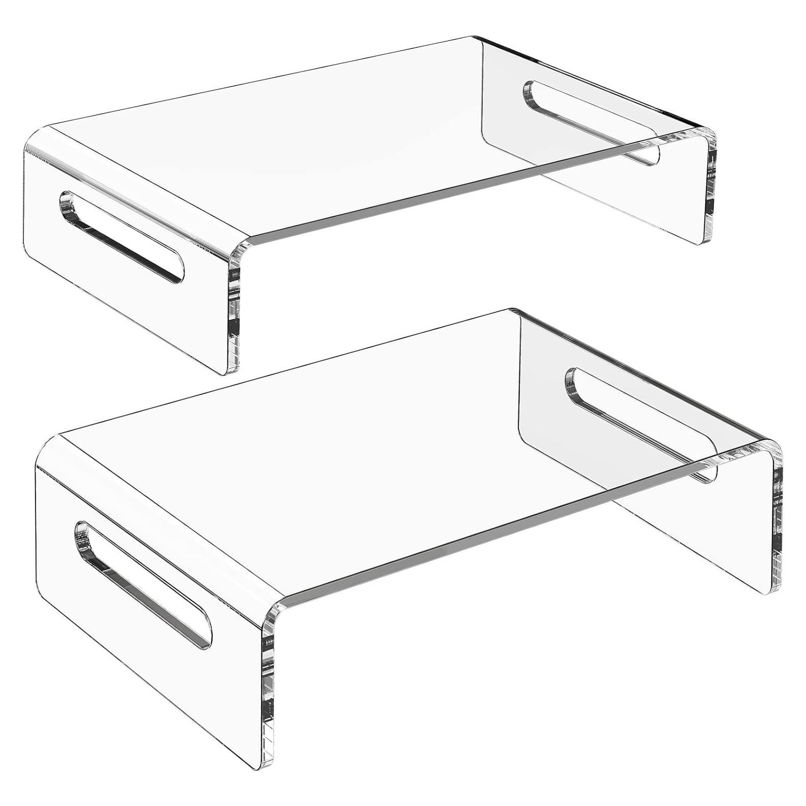 Soporte para Monitor Acrílico Zimilar - Elevador Ergonómico 20 kg