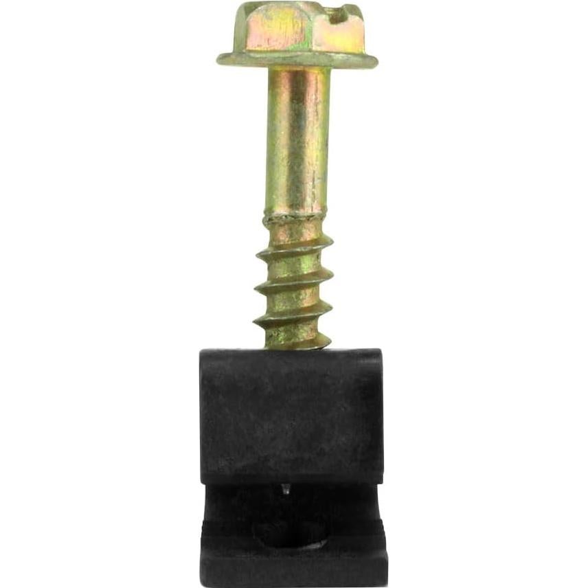 Clips de Tornillo para Cable Flexible Skywalker - 100 Piezas Negro