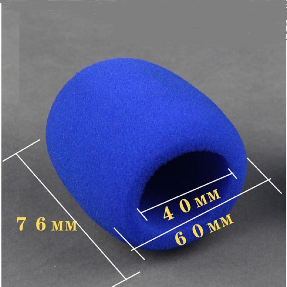 Cubiertas de micrófono de espuma colorida - 10 piezas