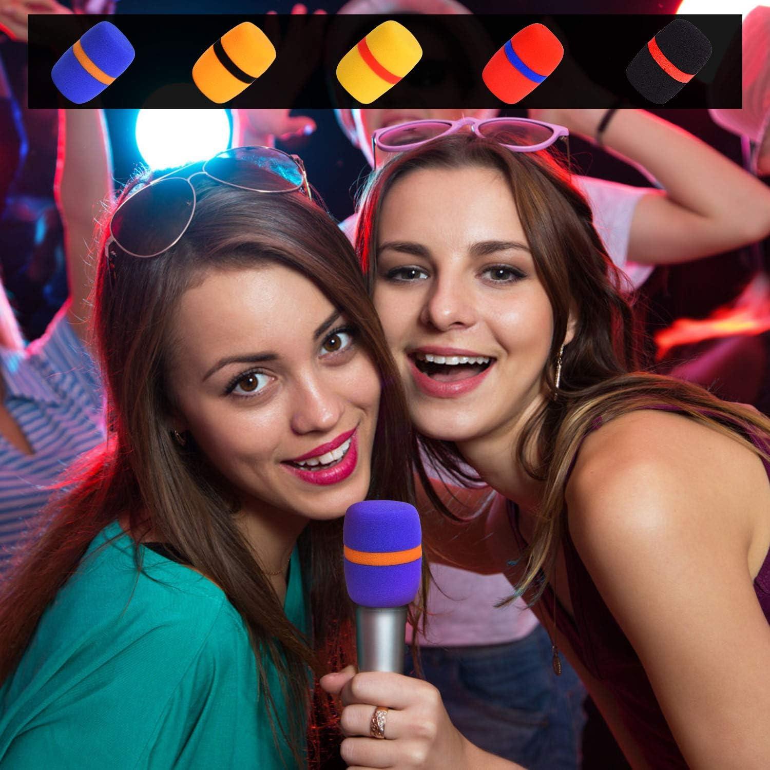 Paquete de 10 Cubiertas de Espuma para Micrófono Facmogu