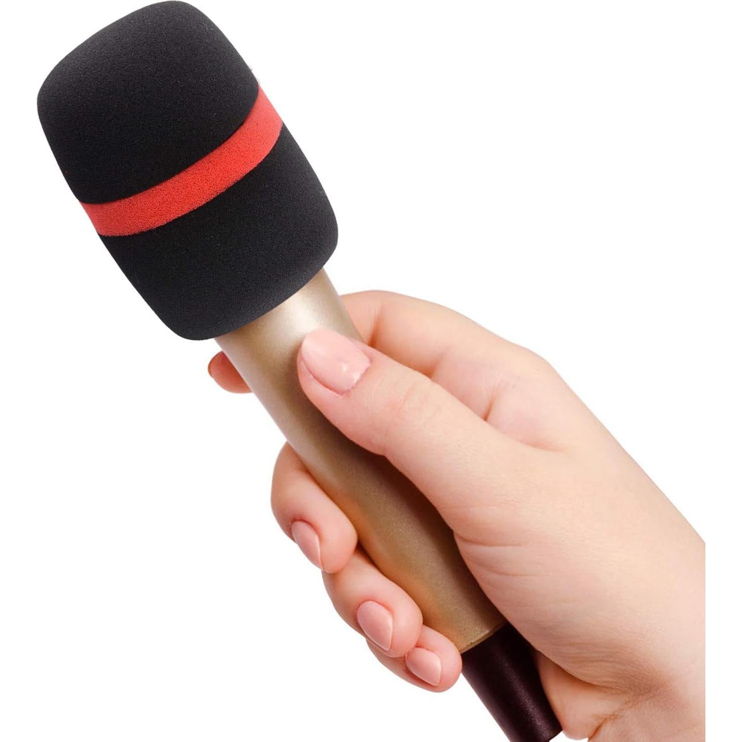 Paquete de 10 Cubiertas de Espuma para Micrófono Facmogu