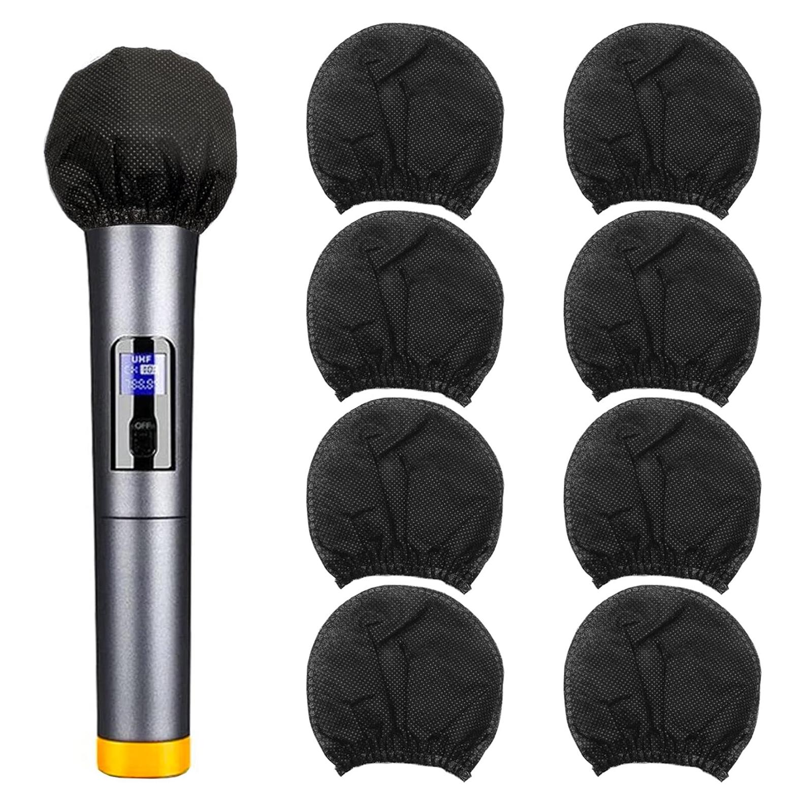 200 Cubiertas Desechables para Micrófono Erayco - Negro