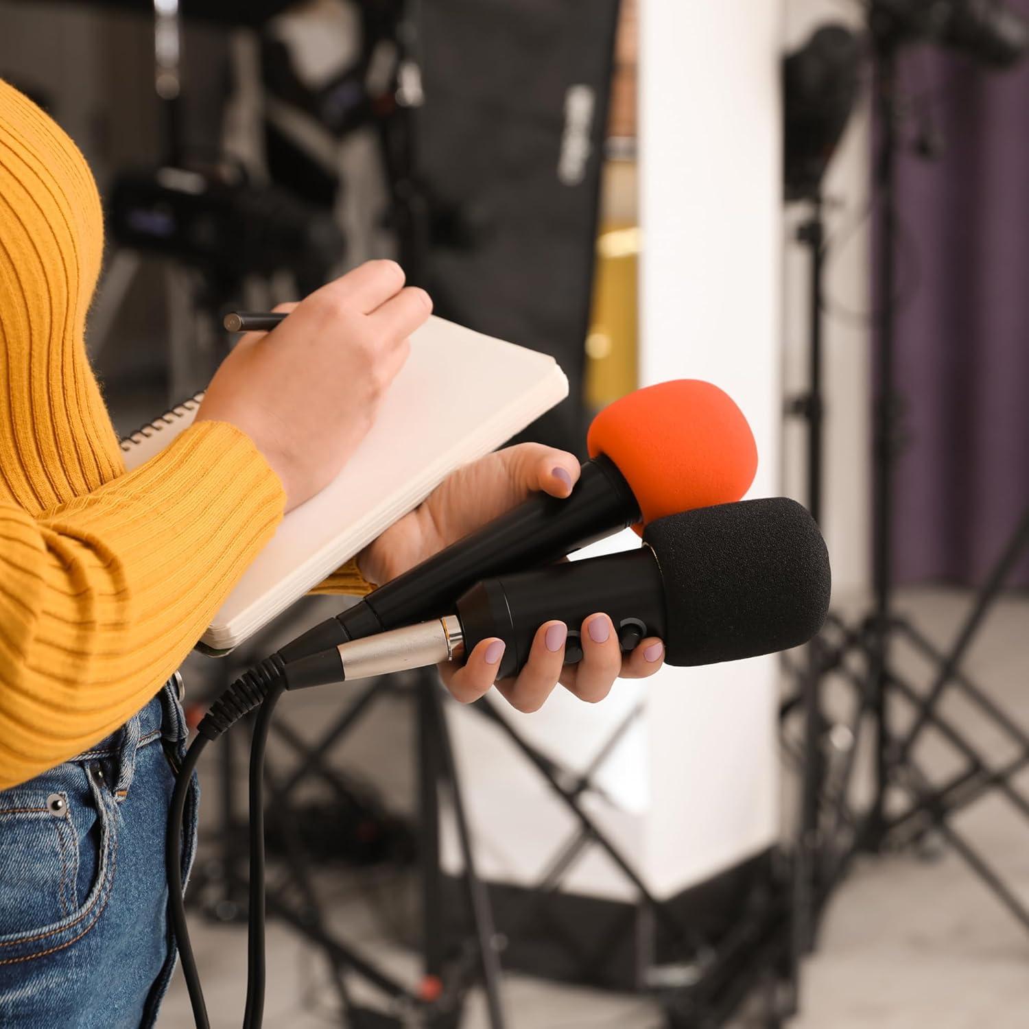 20 Fundas de Espuma para Micrófono Multicolor 0.99 cm