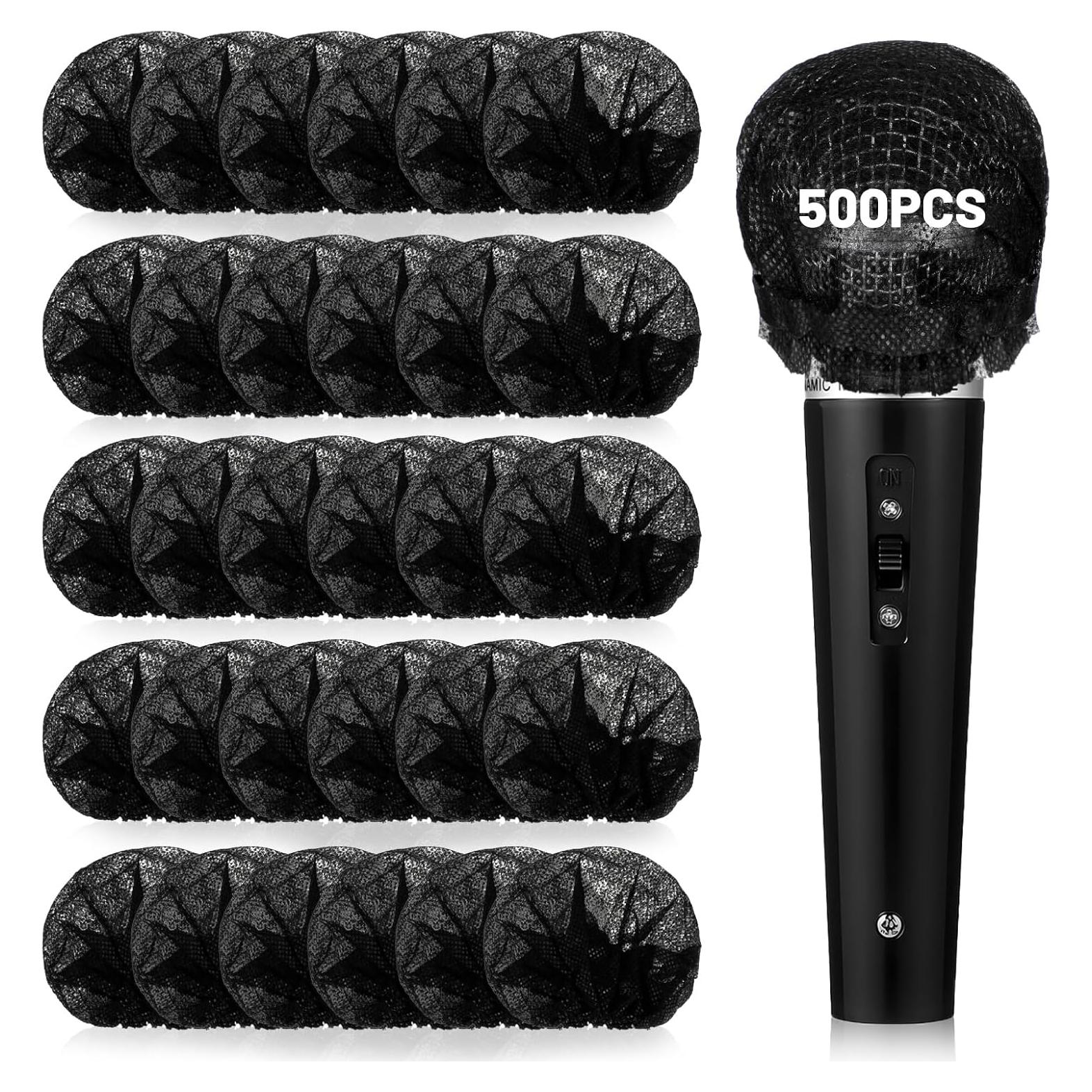 Funda de Micrófono Desechable Dimeho 500 Pcs Antiviento