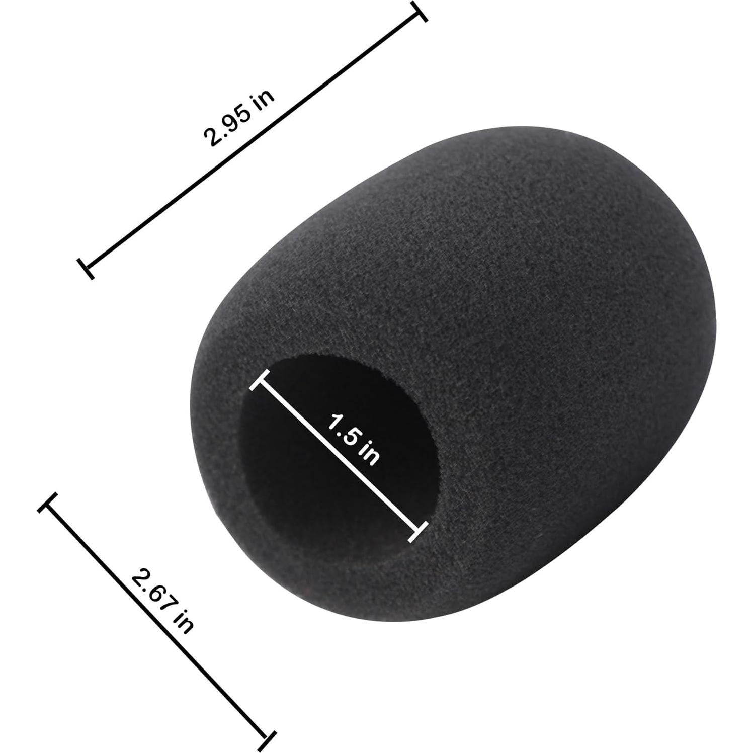 Juego de 2 Fundas de Espuma para Micrófono HIYANCO 7.49cm