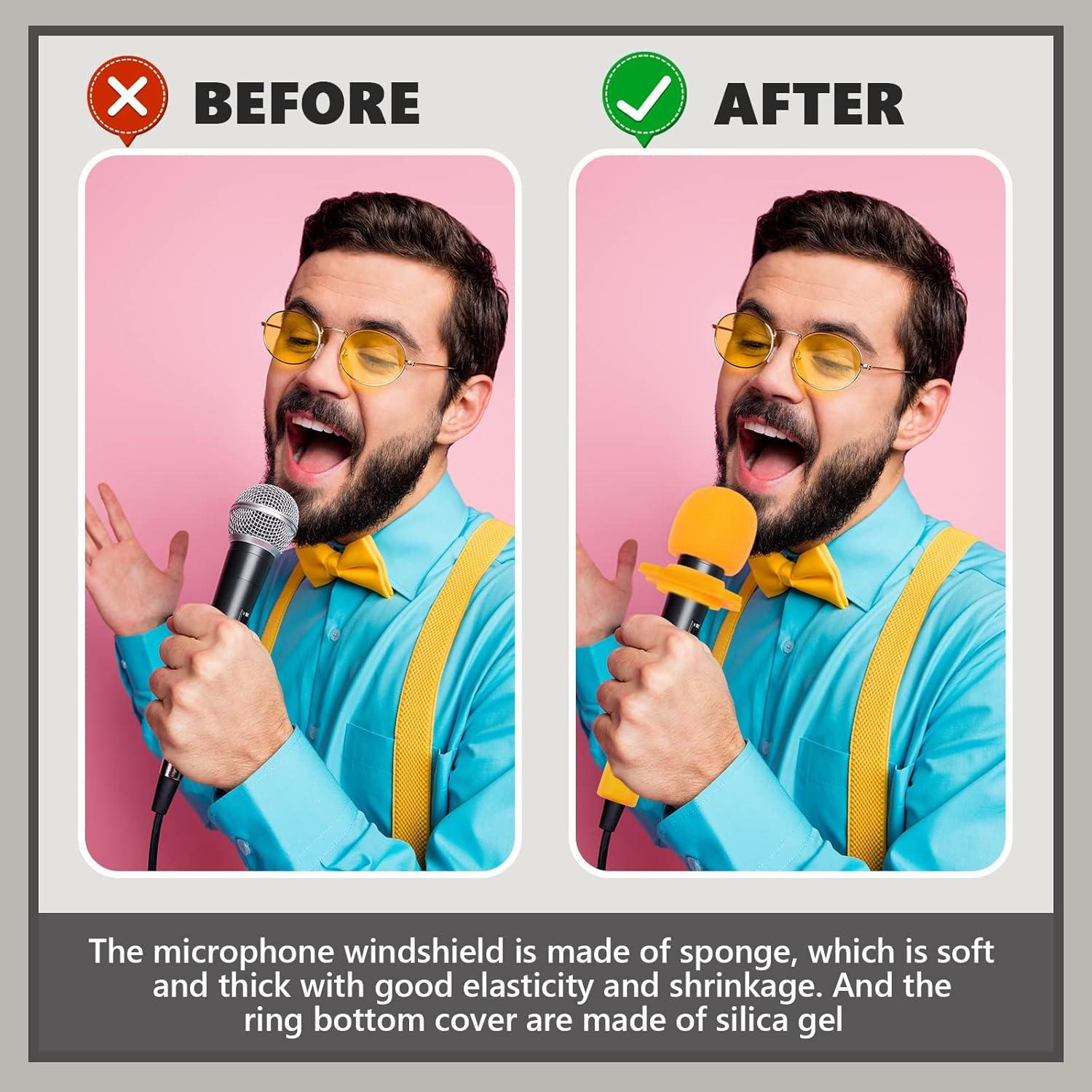 Funda de Micrófono Espuma Flutesan 8 Set Antivibración