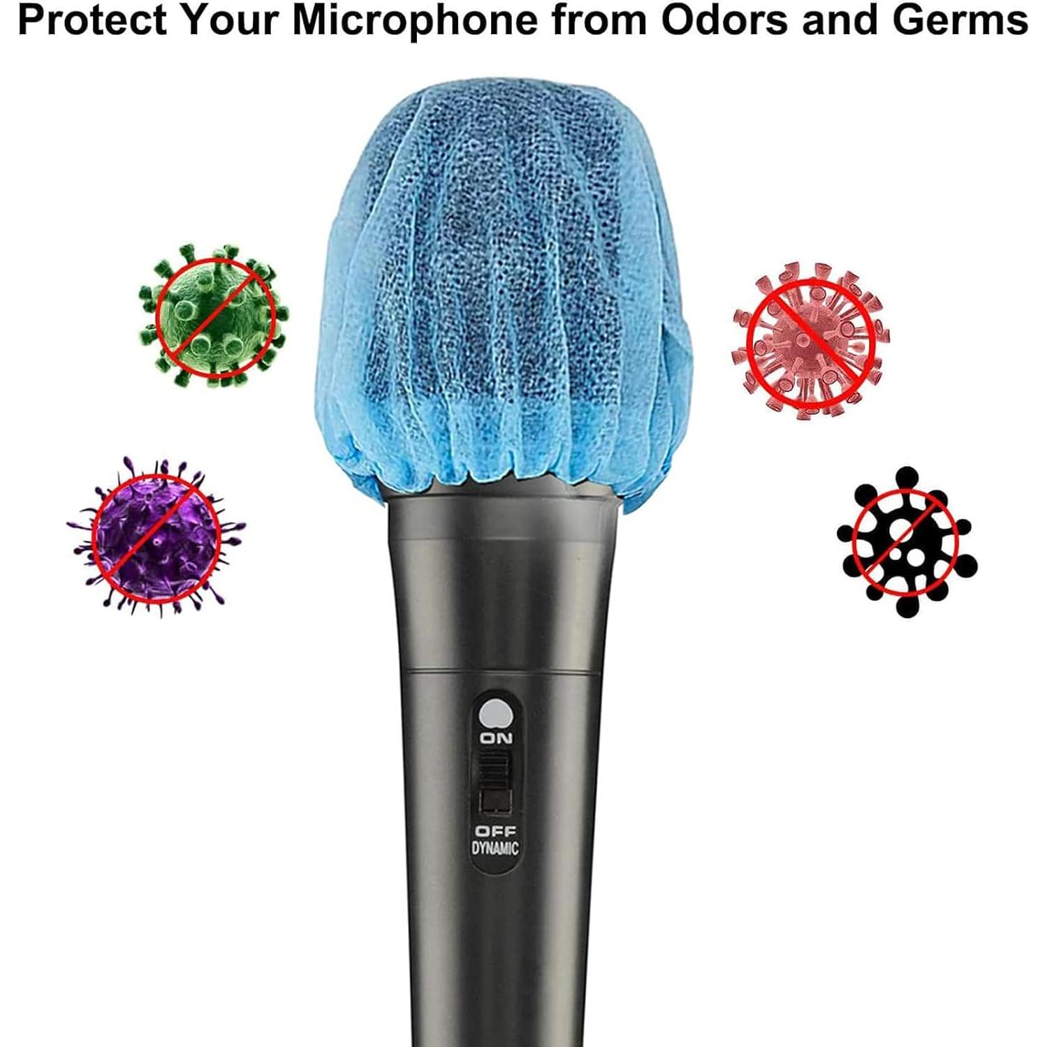 300 Cubiertas Desechables para Micrófono TENGYES Multicolor