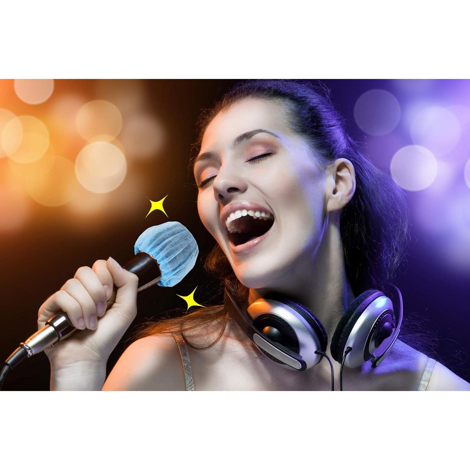 300 Cubiertas Desechables para Micrófono TENGYES Multicolor