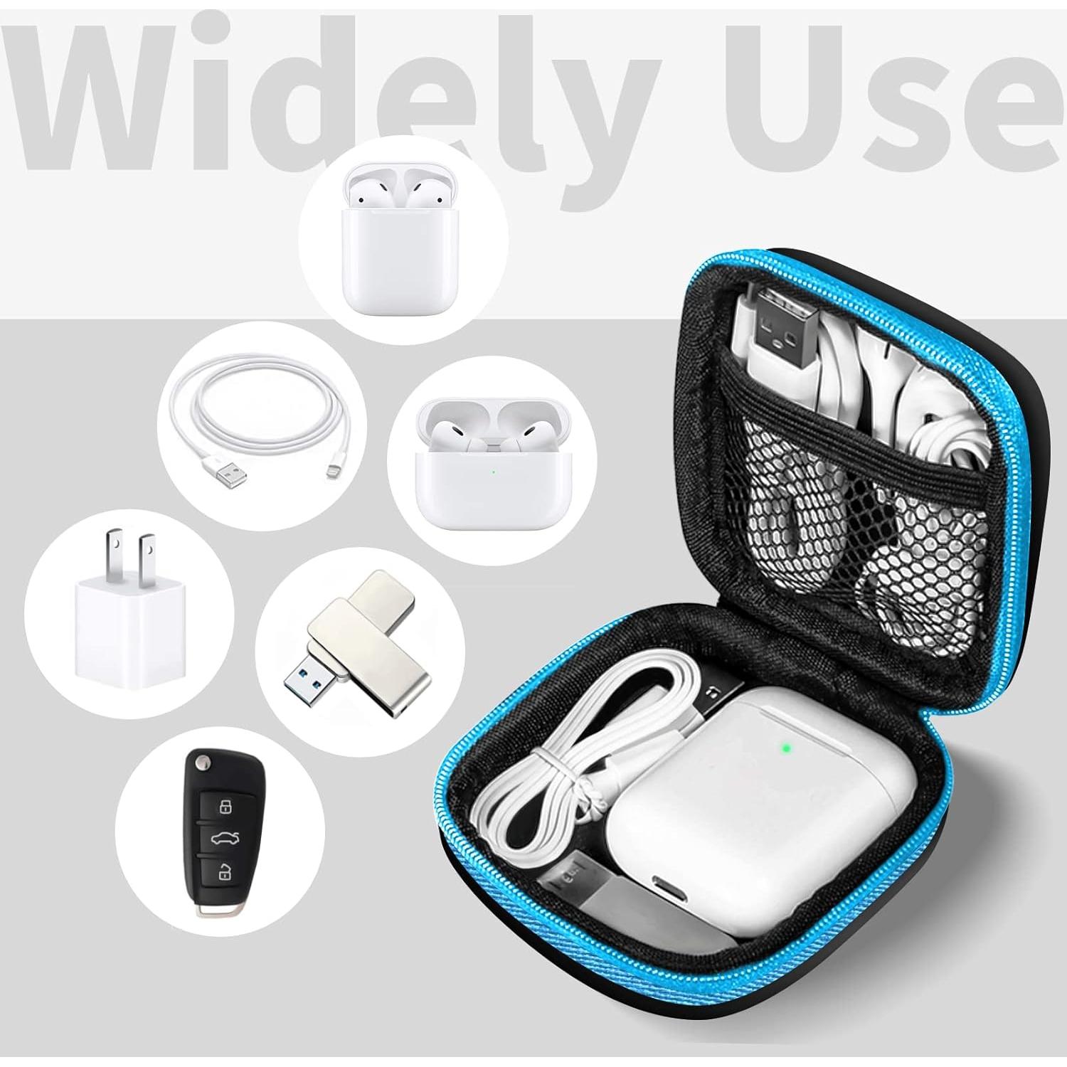 Funda Cuadrada MOLOVA 5 Pack para Auriculares y Accesorios