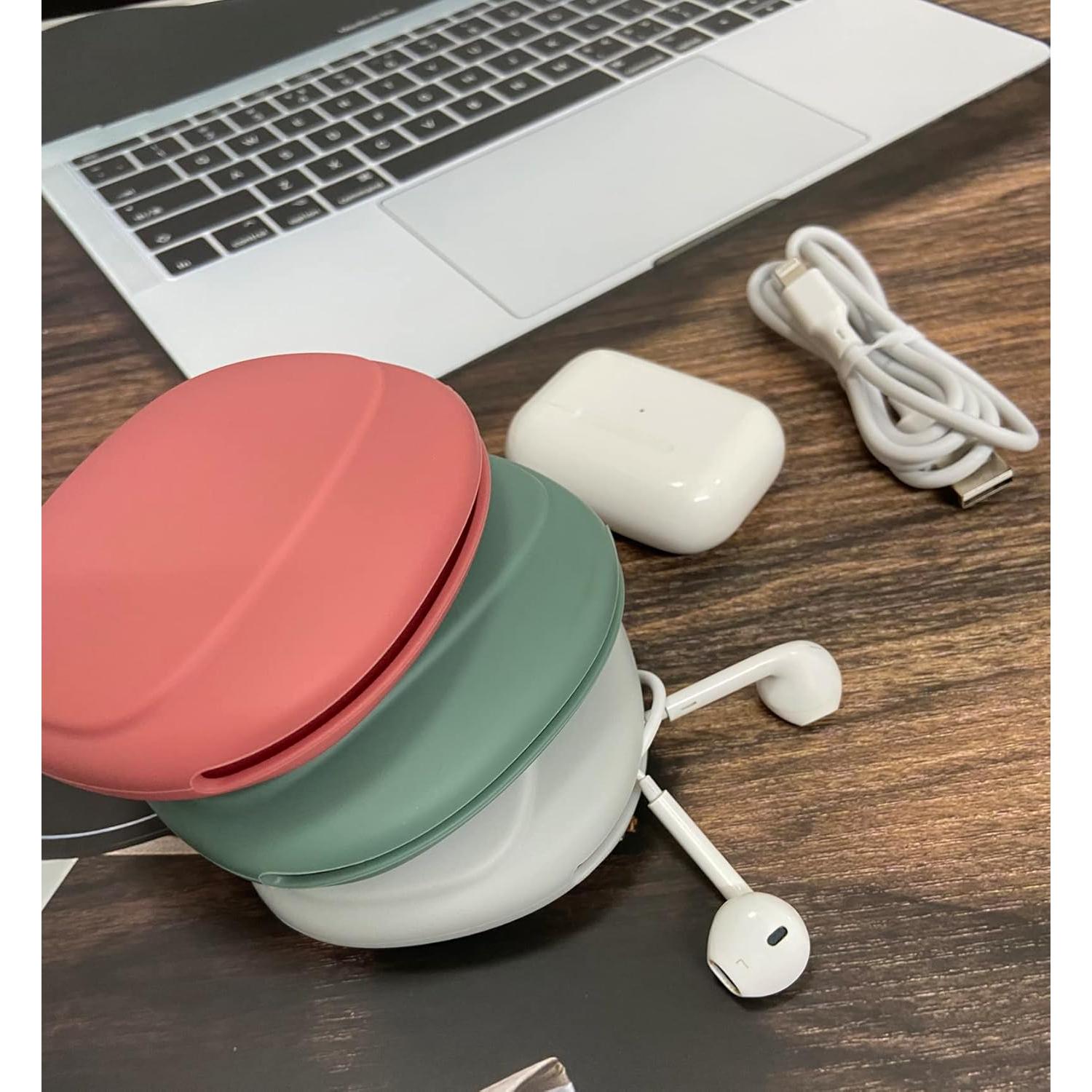 Organizador de Auriculares de Silicona CIXVOEMK - 3 Colores