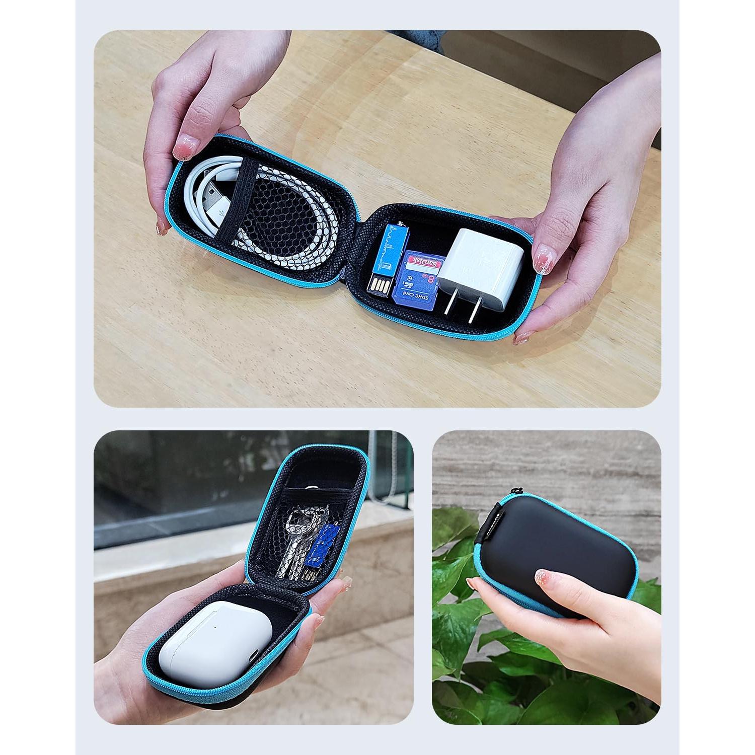 Estuche para Auriculares SUNGUY 4Pack Rectangular Multicolor