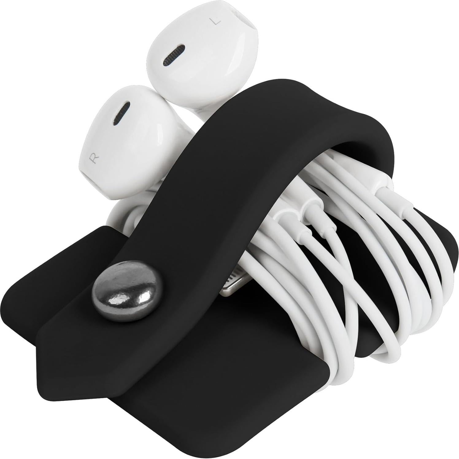 Organizador de Cables para Auriculares ELFRhino Negro