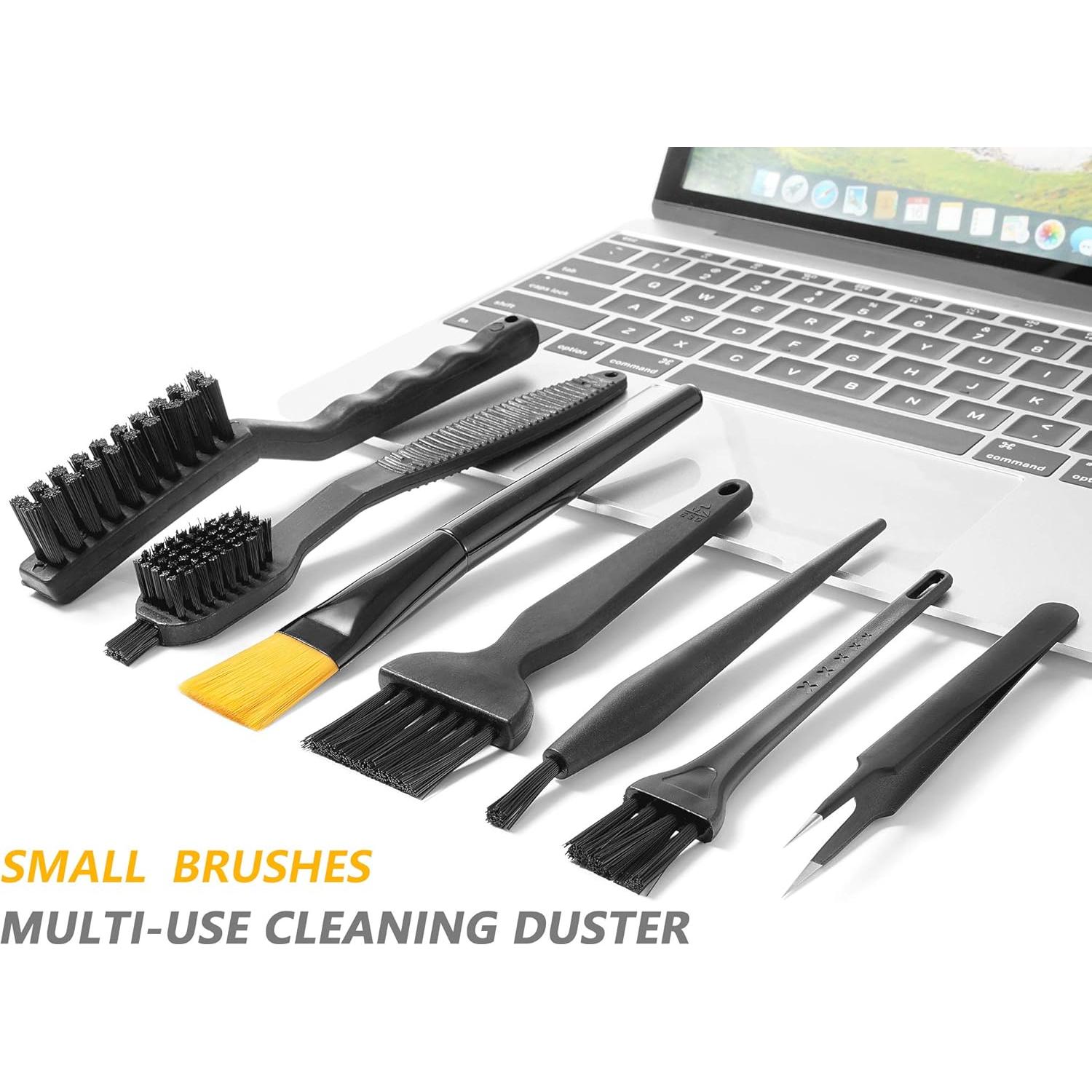 Kit de Cepillos de Limpieza APBFH - 7 Piezas para PC y Electrónicos