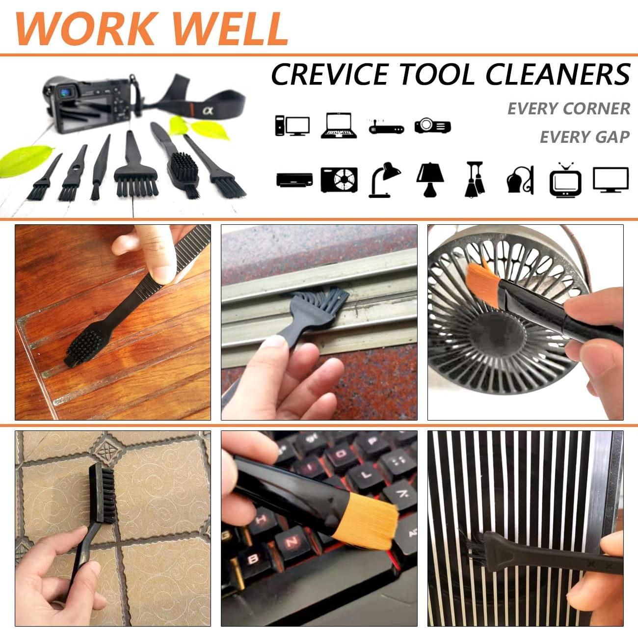Kit de Cepillos de Limpieza APBFH - 7 Piezas para PC y Electrónicos