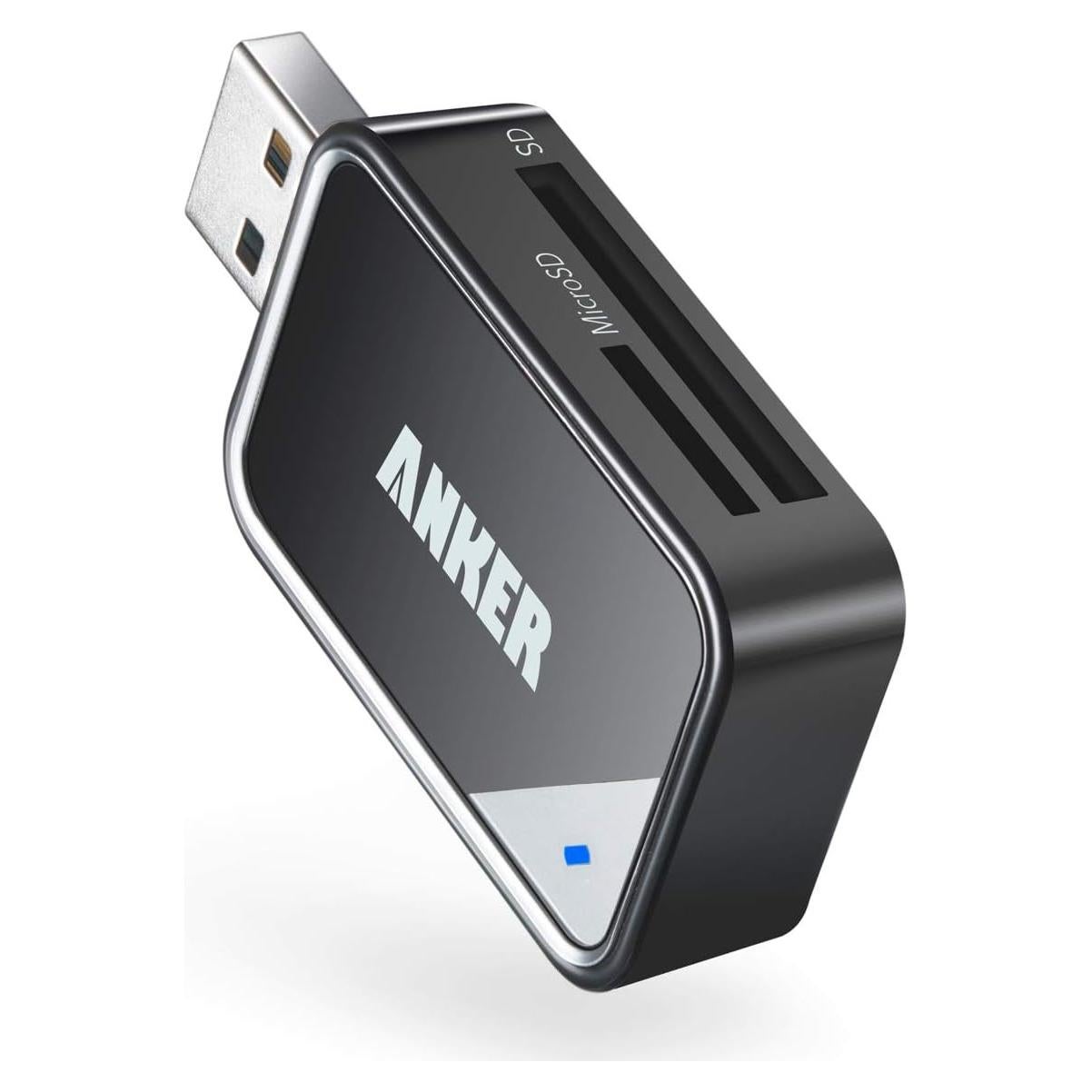 Lector de Tarjetas SD Anker USB 3.0 2-en-1 para Micro SD
