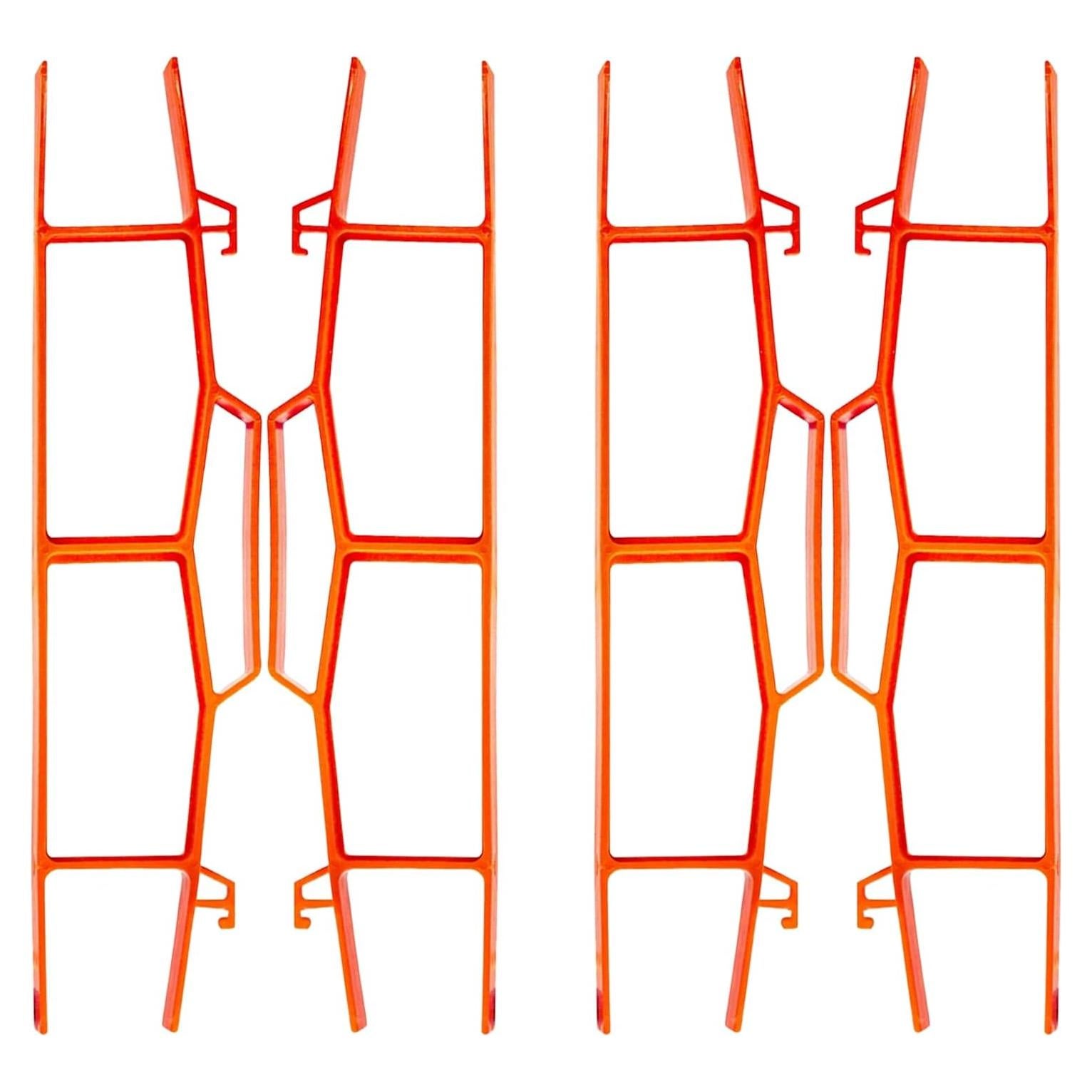 Organizador de Cuerda de Plástico Black Duck - 4 Envolturas Naranjas 44.5 cm