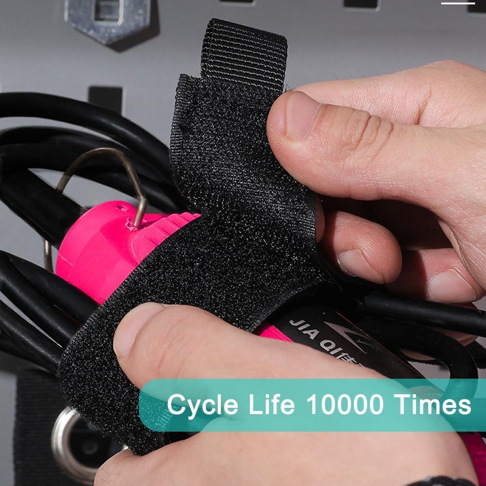 Correas de Almacenamiento Aksiko - Paquete de 9 Correas 25-43 cm