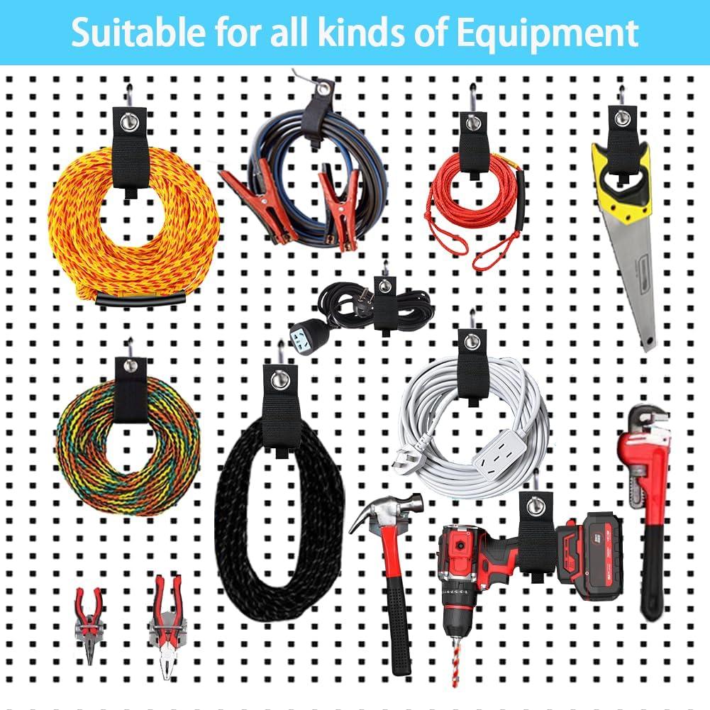 Correas de Almacenamiento Aksiko - Paquete de 9 Correas 25-43 cm