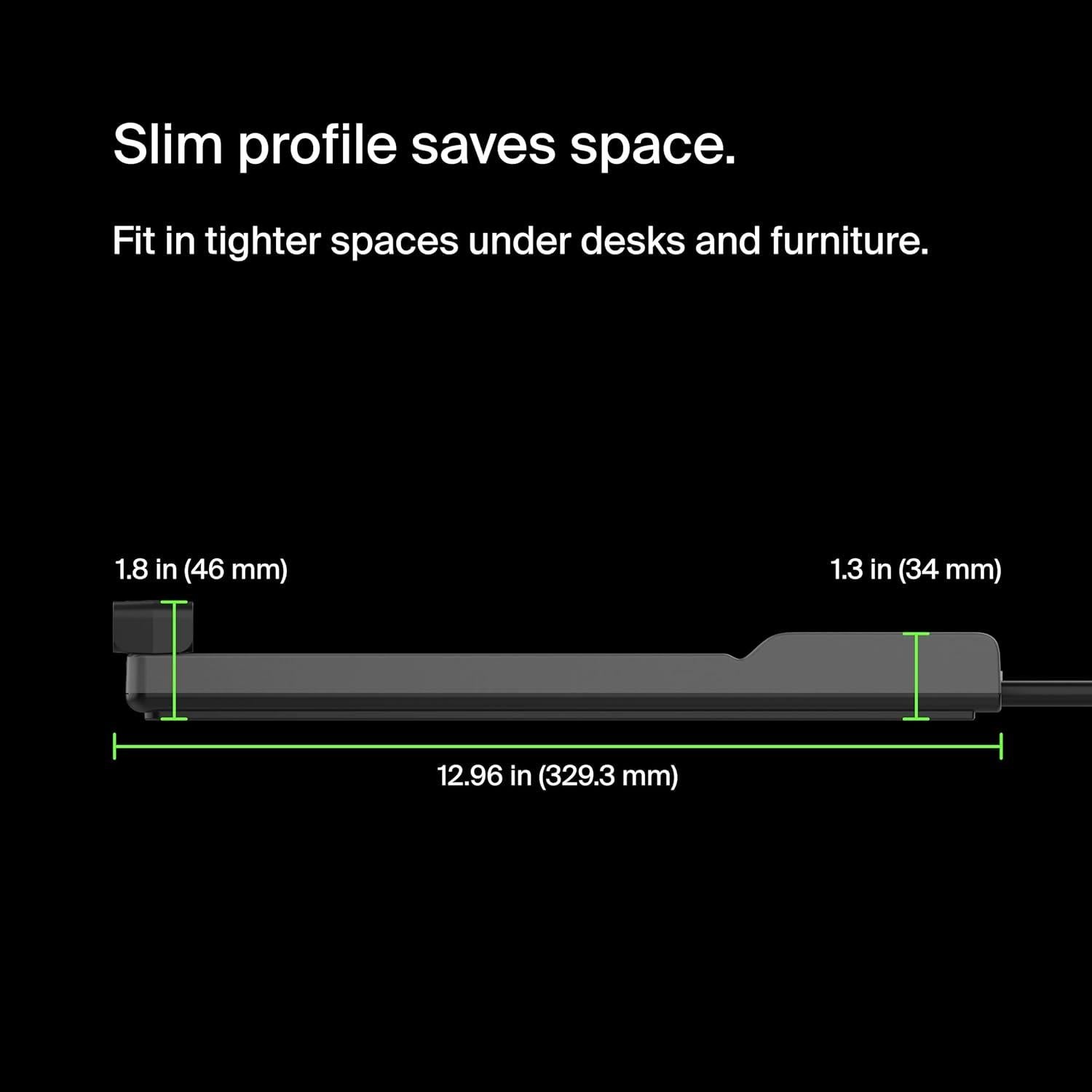 Protector de Sobretensión Belkin 12 Salidas 2.4m 3940 Julios