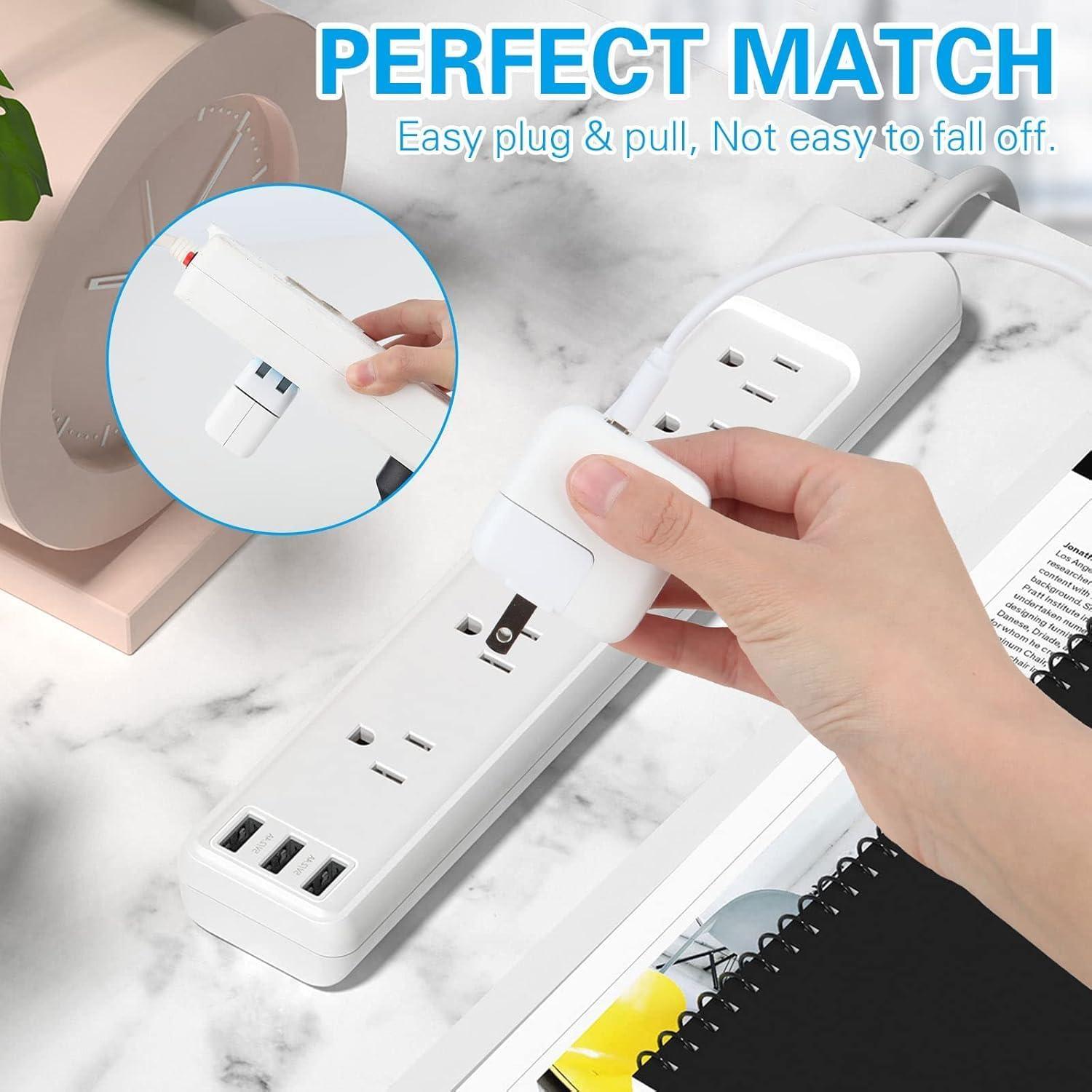 Adaptador de Pared AC Mandalahuang Cabeza de Pato para Mac