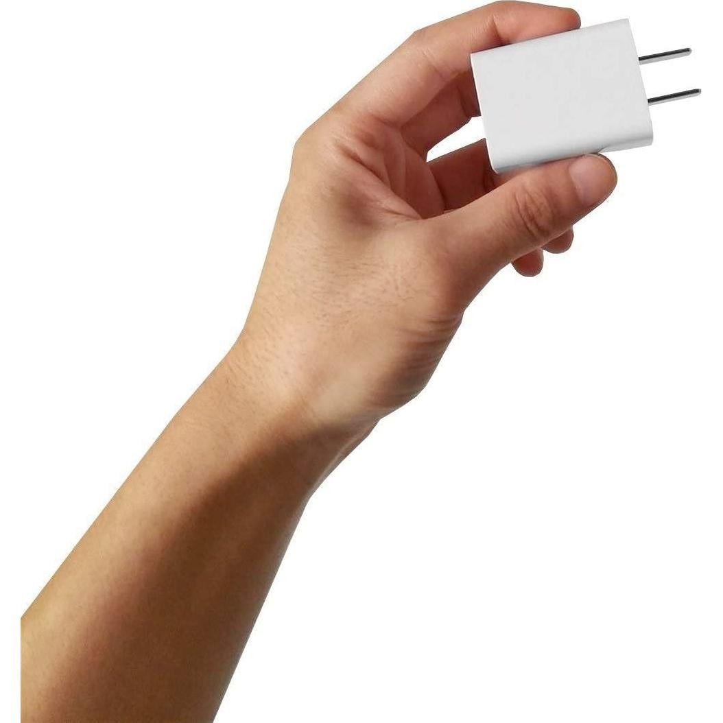 Cargador de Pared USB FOBSUNLAND 5V 2A 2 Pack Blanco