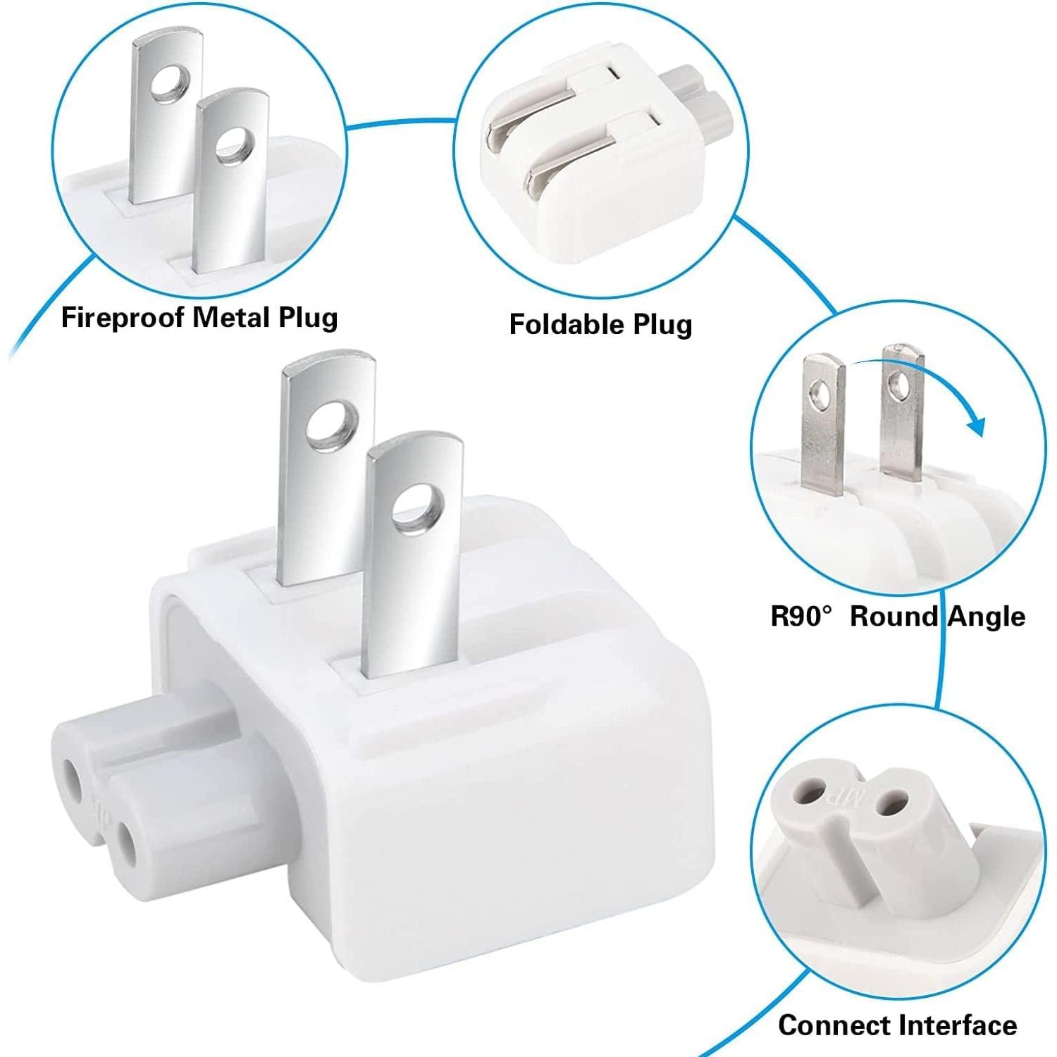 Adaptador de Enchufe de Pared Mac Julong Xun 2 Pcs 32g
