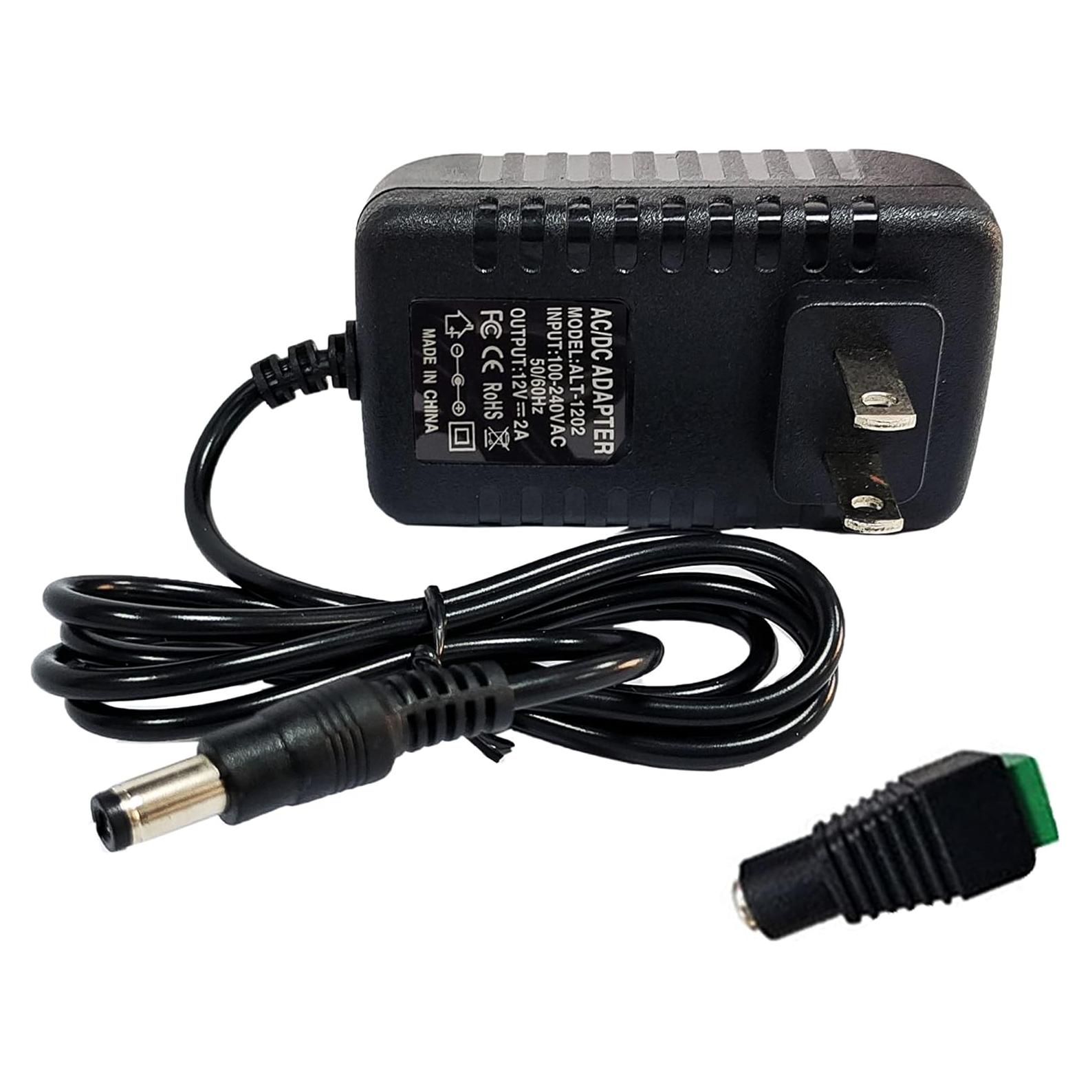 Adaptador de Corriente 12V 2A N/C para CCTV y LED