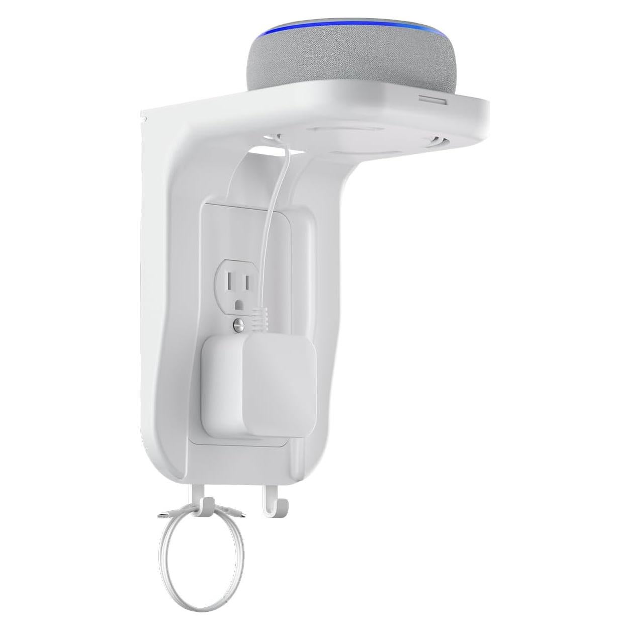 Estante de Pared Suptek Blanco Mate, Soporta 9 kg, Ideal para Baño y Cocina