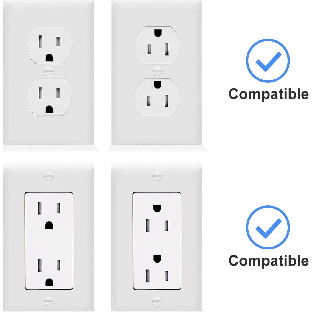 Estante de Pared Suptek Blanco Mate, Soporta 9 kg, Ideal para Baño y Cocina