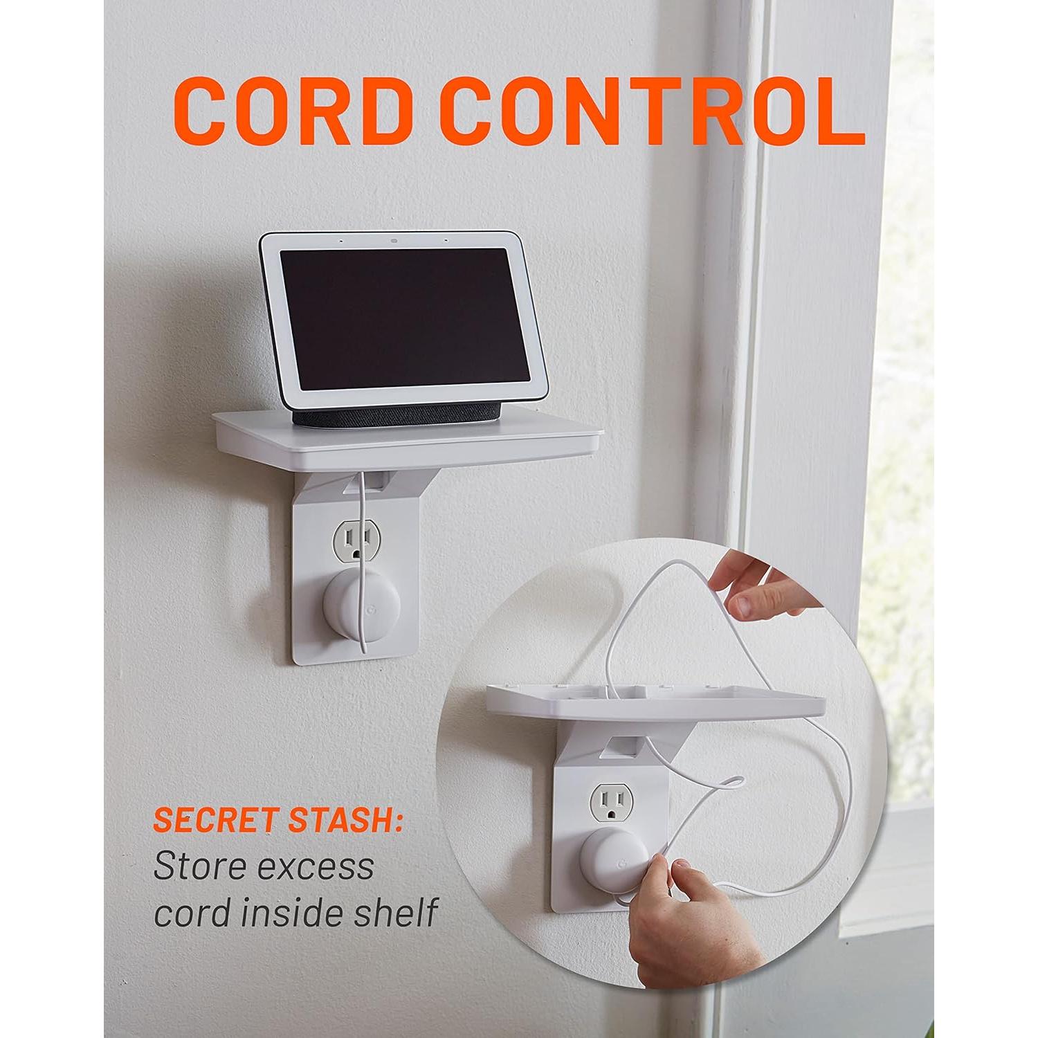 Estante de Salida Ancho ECHOGEAR Blanco - Almacenamiento de Cables