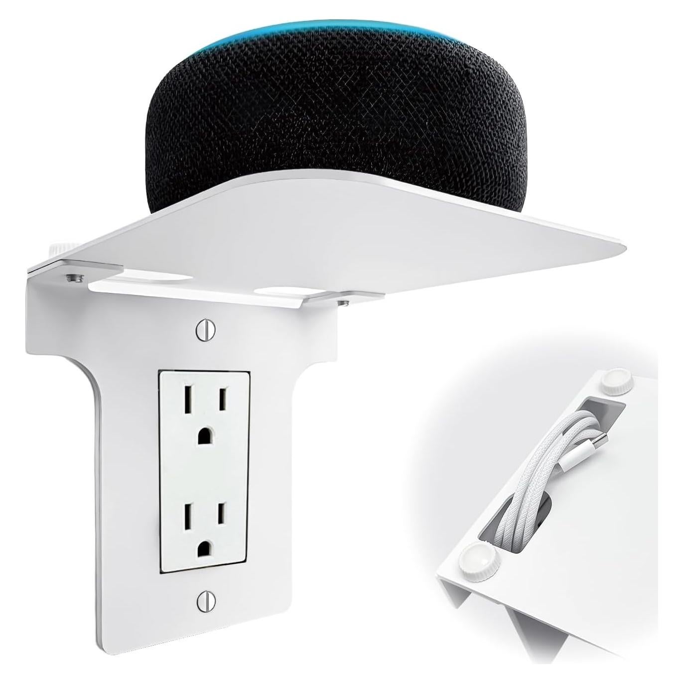 Soporte de Estante de Metal ALLICAVER para Enchufes Decora