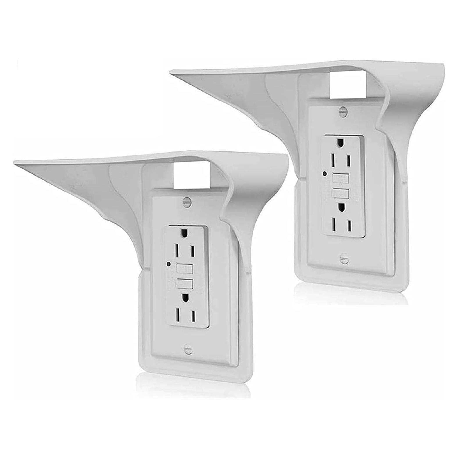 Estante de Pared para Tomacorrientes LOUIS FELT - 2 Unidades Blanco