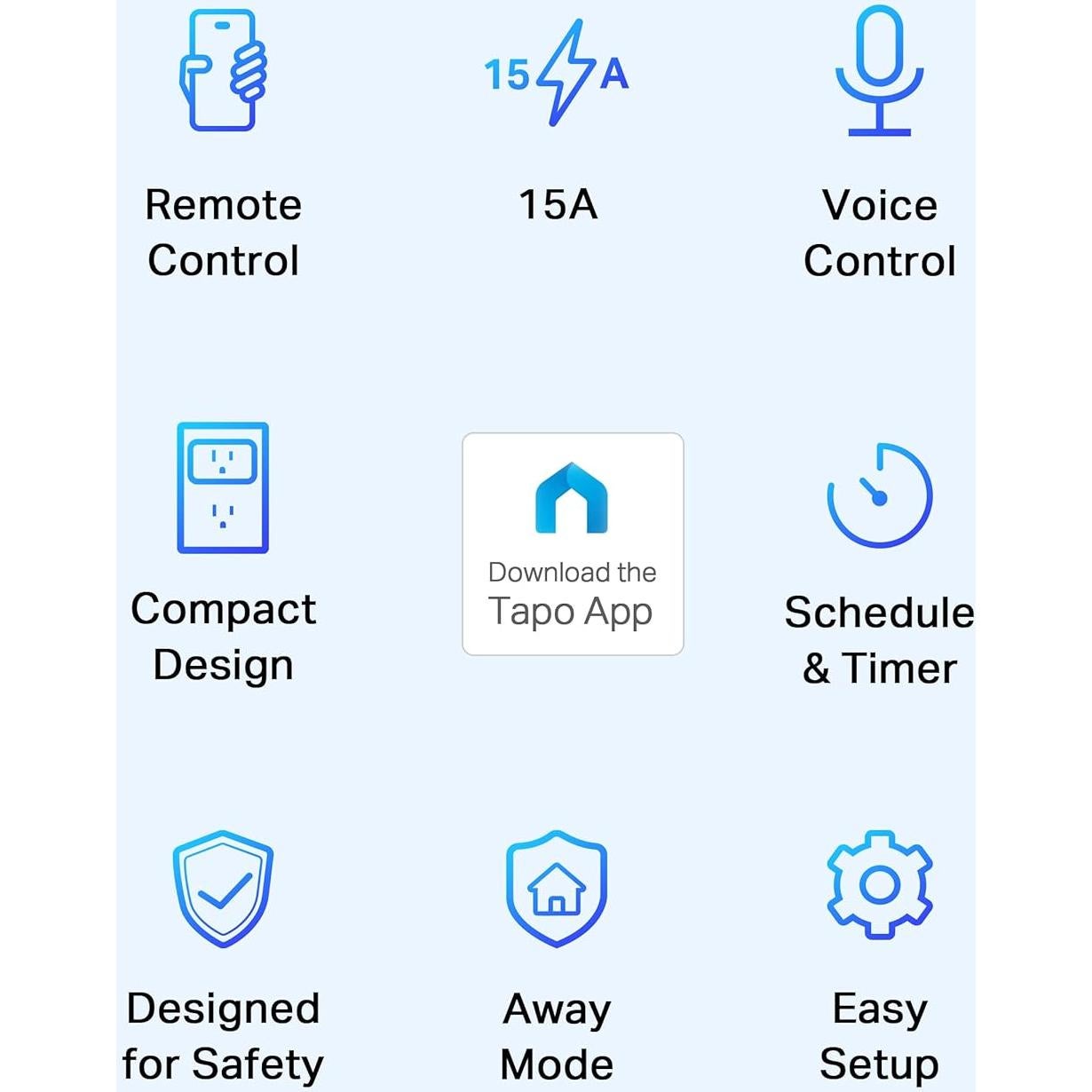 Enchufe Inteligente TP-Link Tapo P105 Mini 4-Pack Wi-Fi 240V