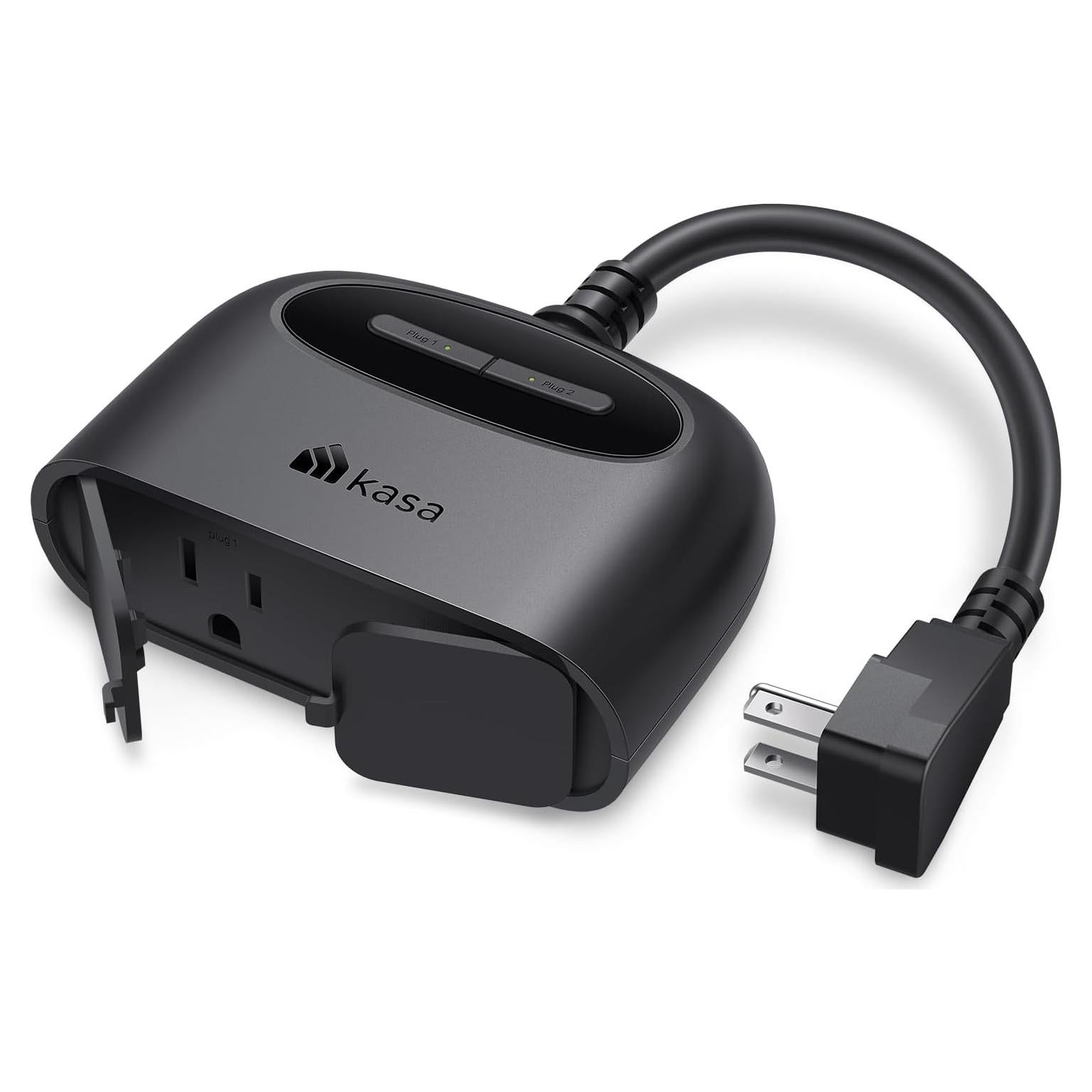 Enchufe Inteligente Kasa EP40 para Exterior 2 Tomas IP64