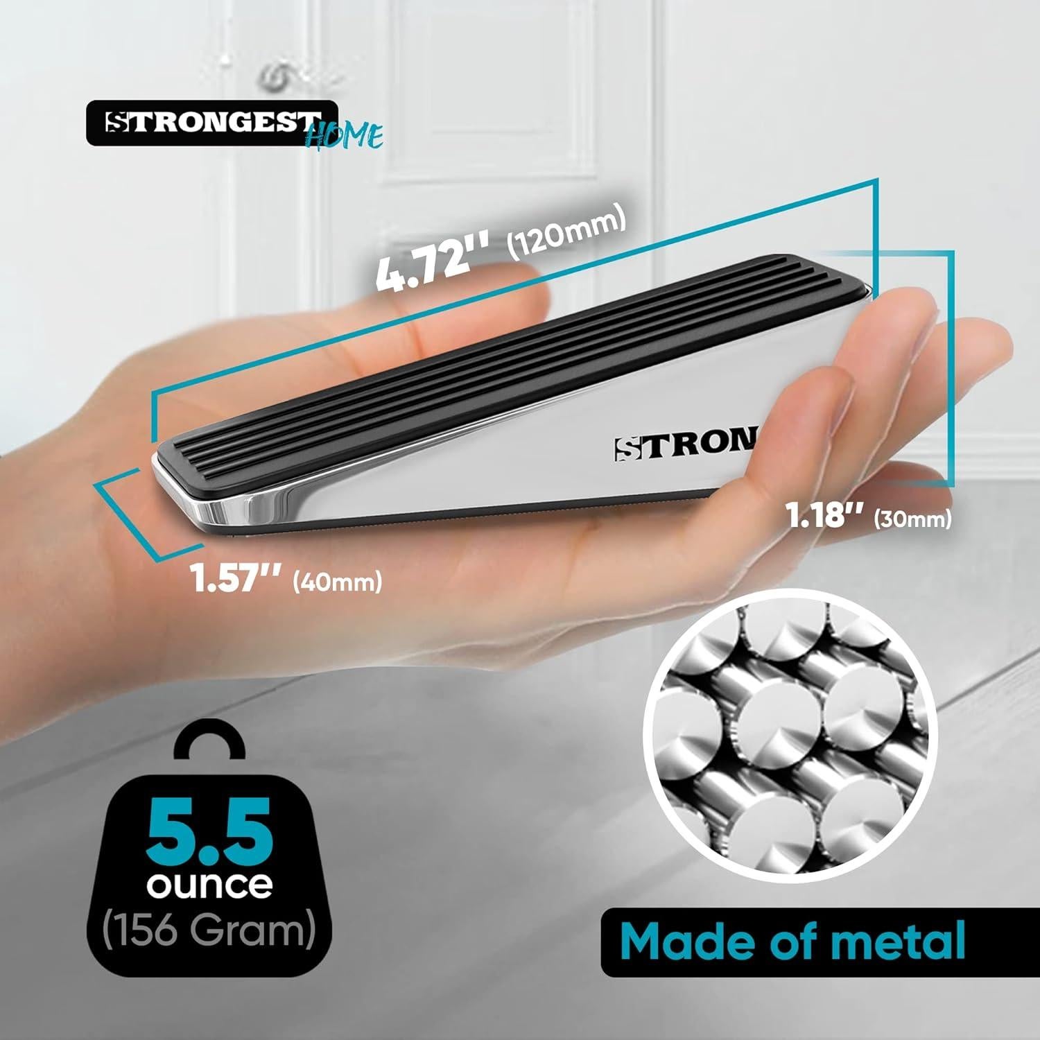 Tope de puerta más fuerte TOPE DE PUERTA MÁS FUERTE 2 unidades