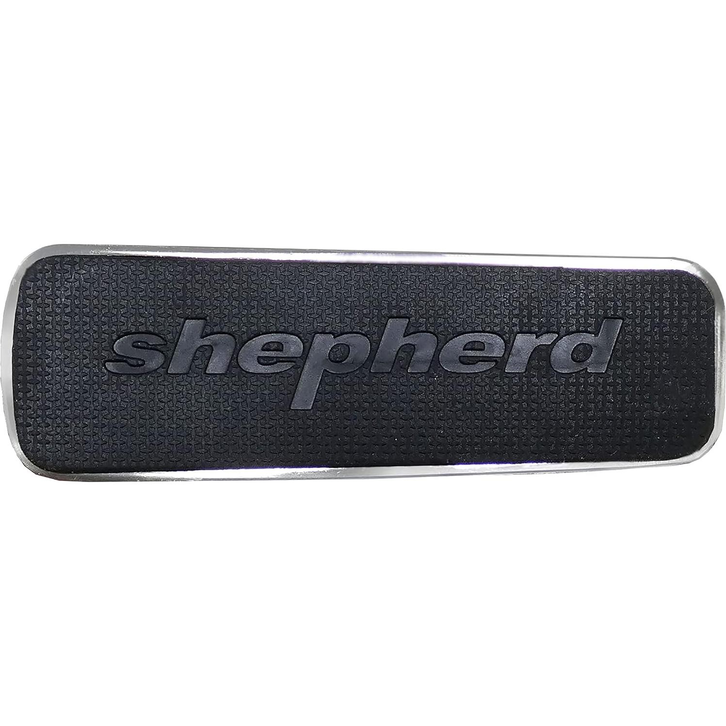 Cuña de puerta metálica Shepherd Hardware 3314 níquel satinado