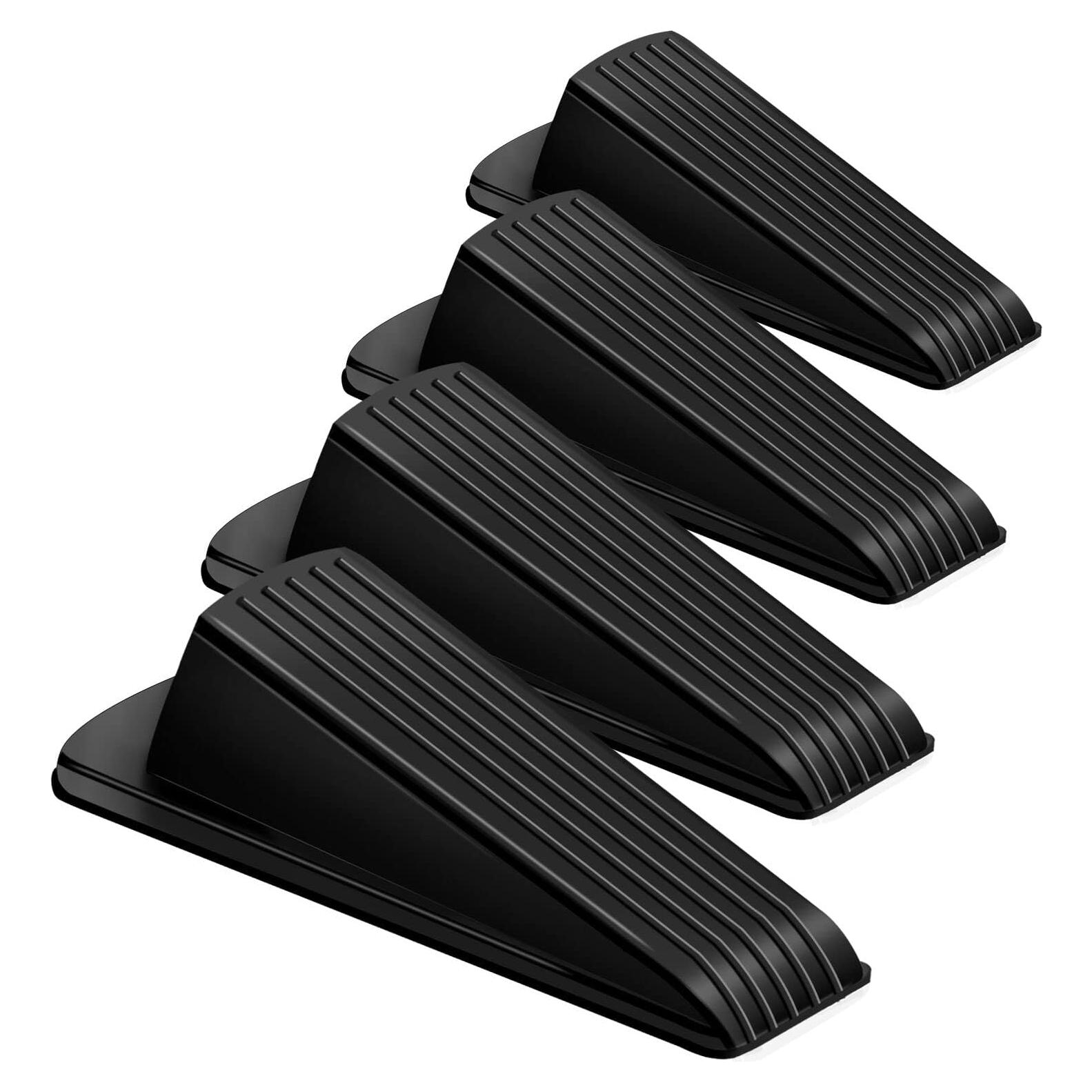 Calzos para puertas BHYTAKI - 4 piezas de goma antideslizante