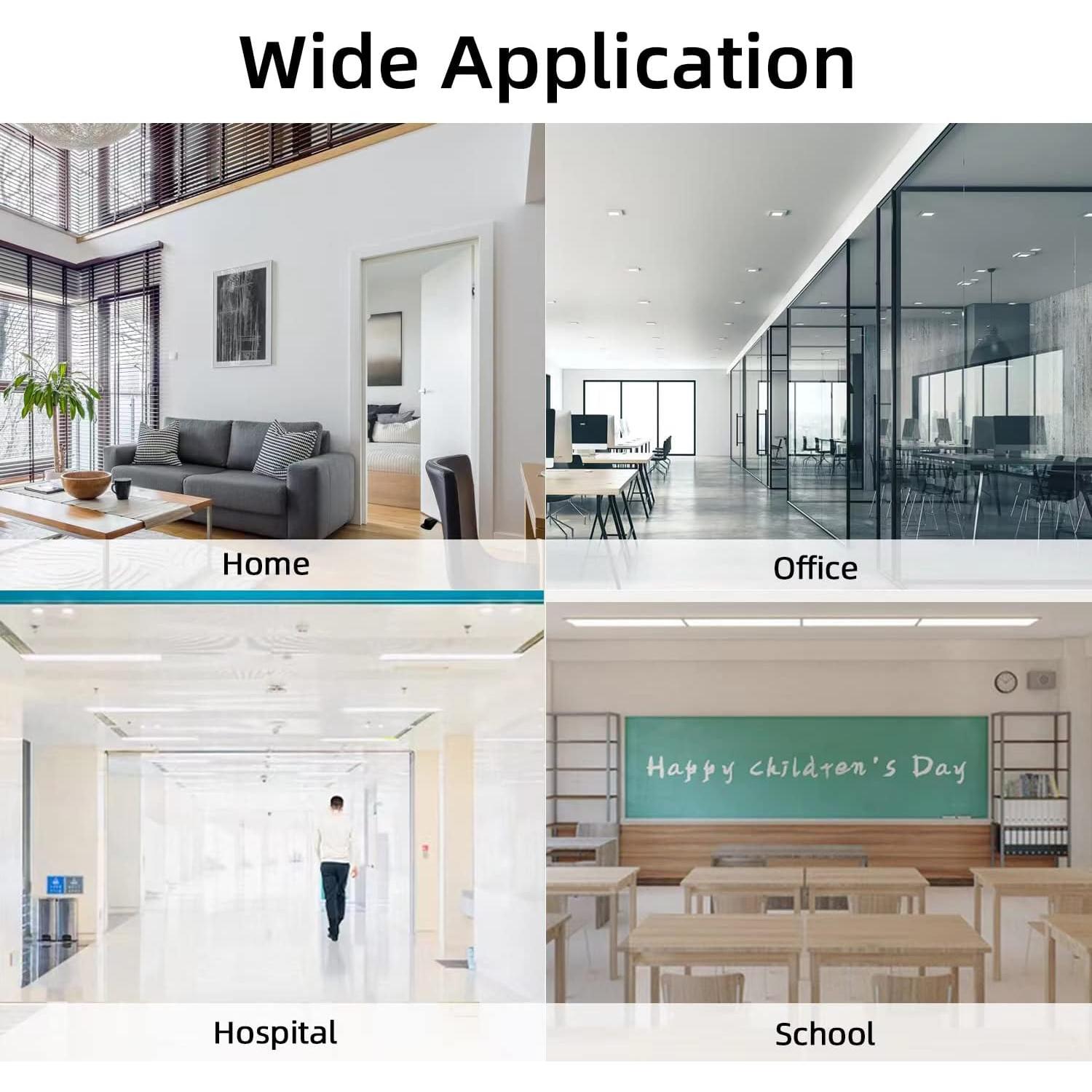 Calzos para puertas BHYTAKI - 4 piezas de goma antideslizante