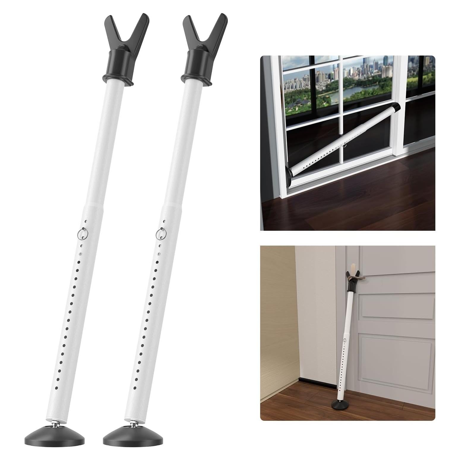 Barra de Seguridad para Puertas Keplrend 2 Piezas Ajustable