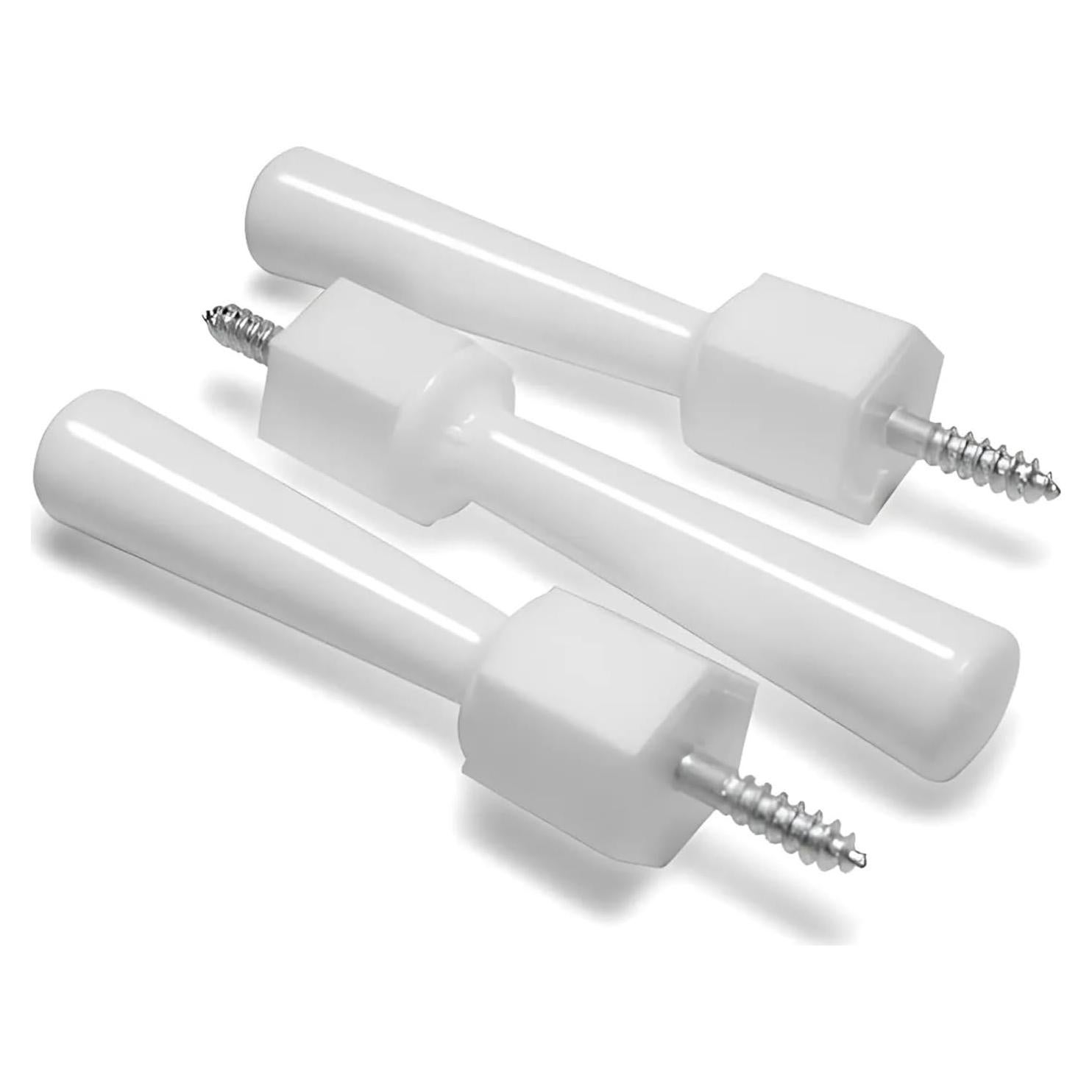 Paquete de 3 Paradas de Puerta Suaves Mommys Helper, Blanco