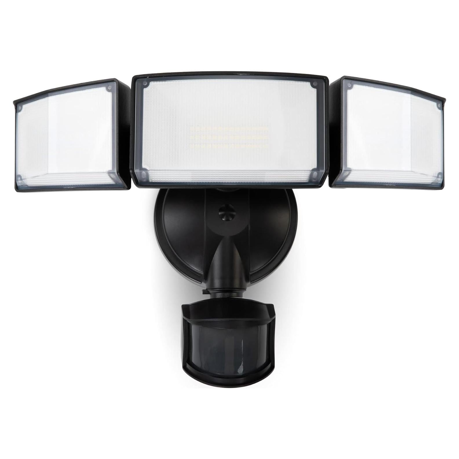 Luz de Seguridad LED LUTEC 72W con Sensor de Movimiento IP65