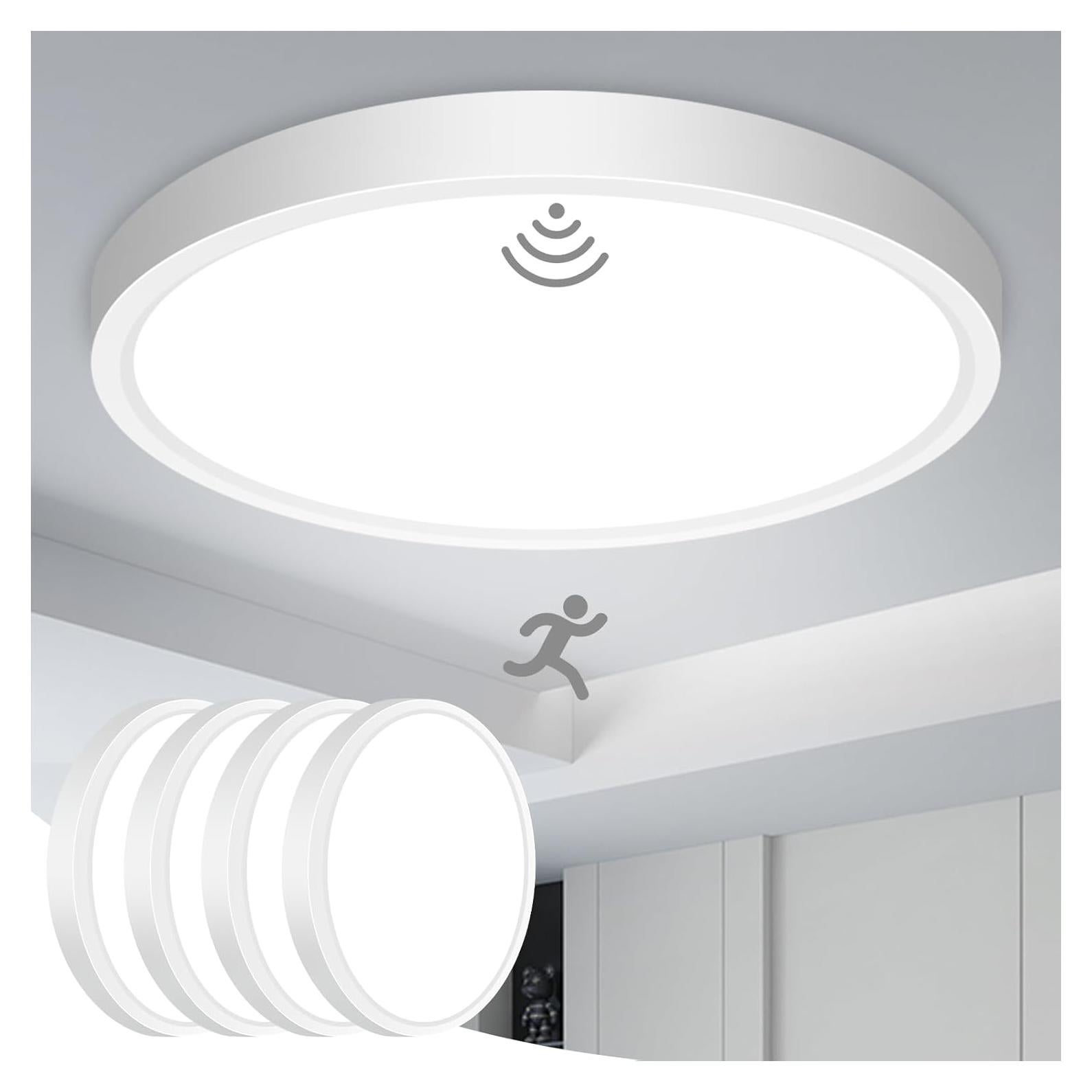 Luz de Techo LED Slochi 7" con Sensor de Movimiento 15W 1500LM