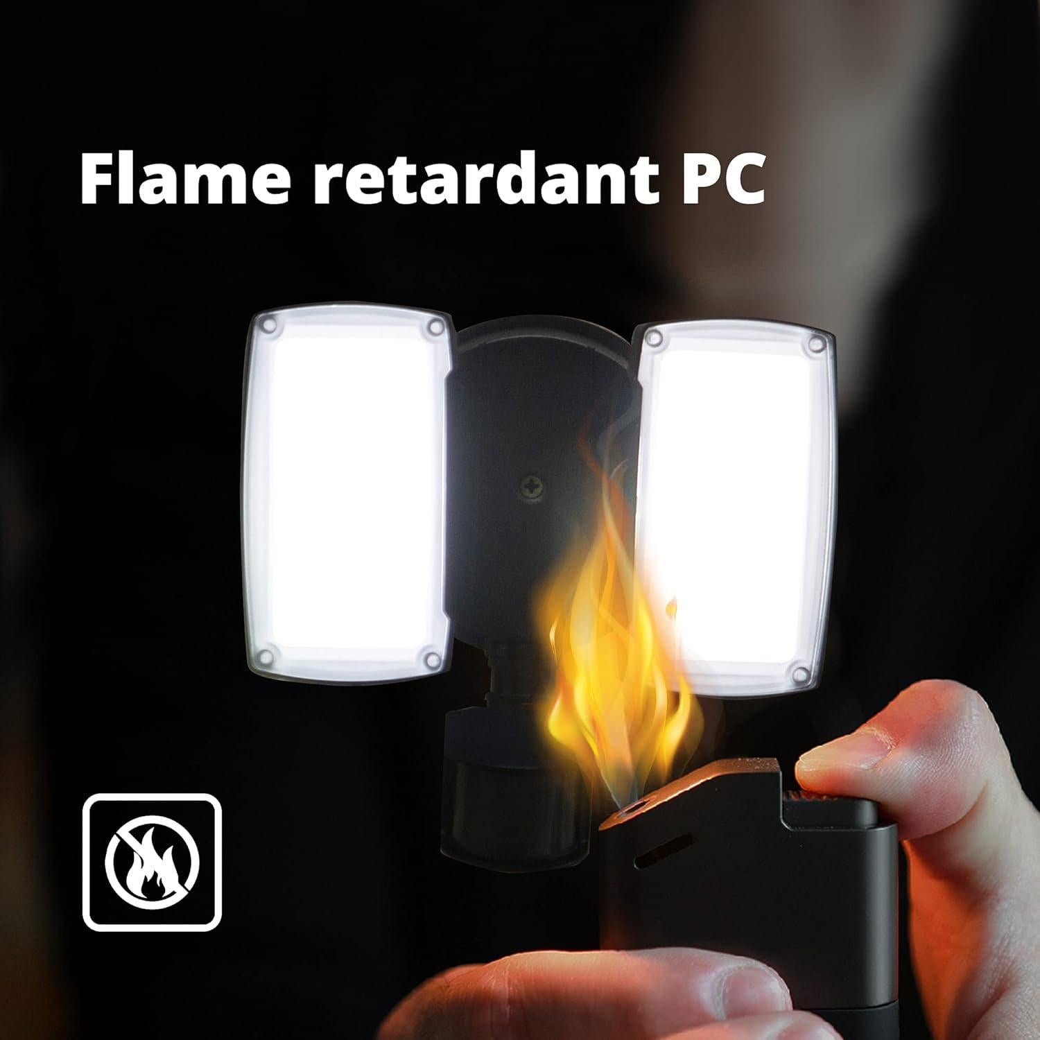 Luz de Inundación LED UME 19W con Sensor de Movimiento IP65