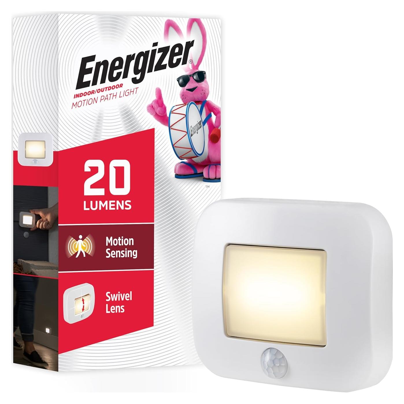 Luz de Camino LED Energizer Inalámbrica 20 Lúmenes Sensor Movimiento