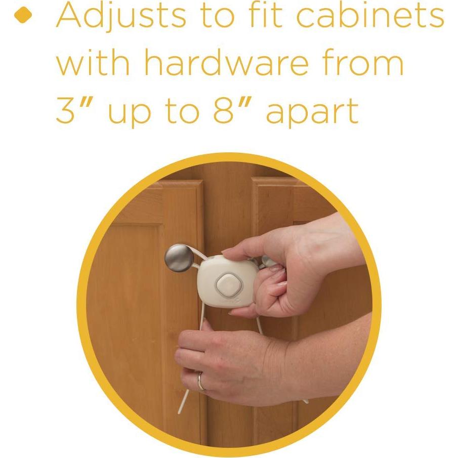 Cerradura de Gabinete Safety 1st OutSmart Flex Lock 4 Pzas