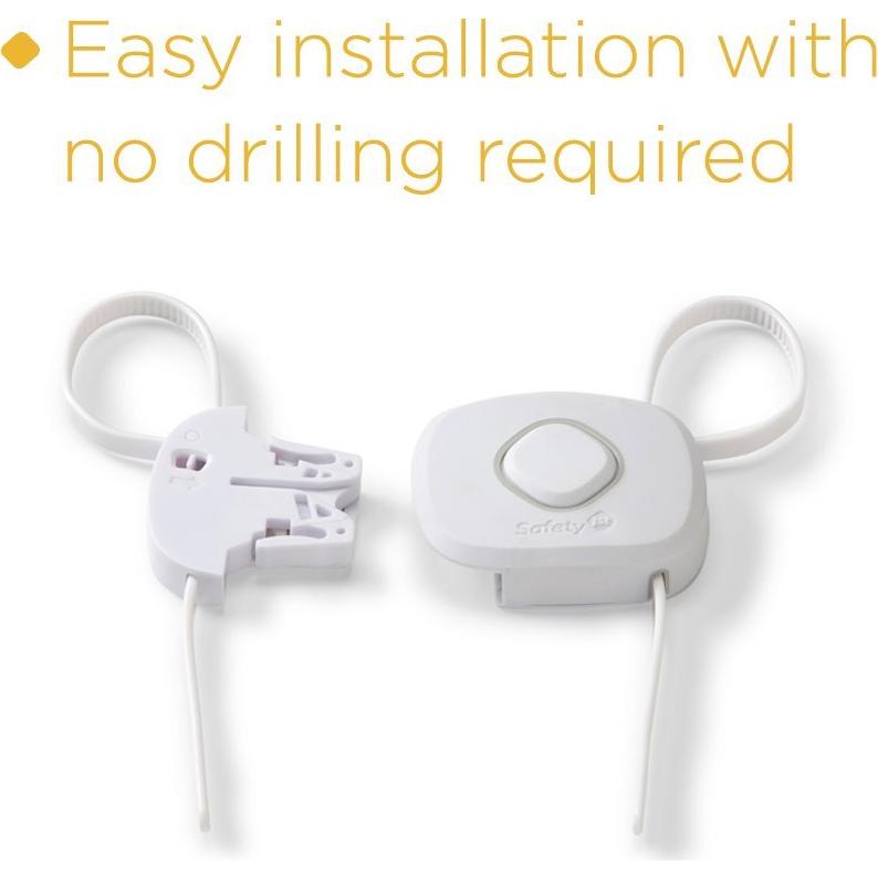 Cerradura de Gabinete Safety 1st OutSmart Flex Lock 4 Pzas