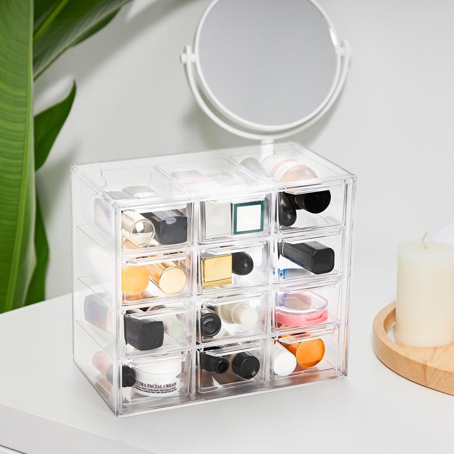 Organizador de Escritorio YOUEON 2 Paquete con 12 Cajones