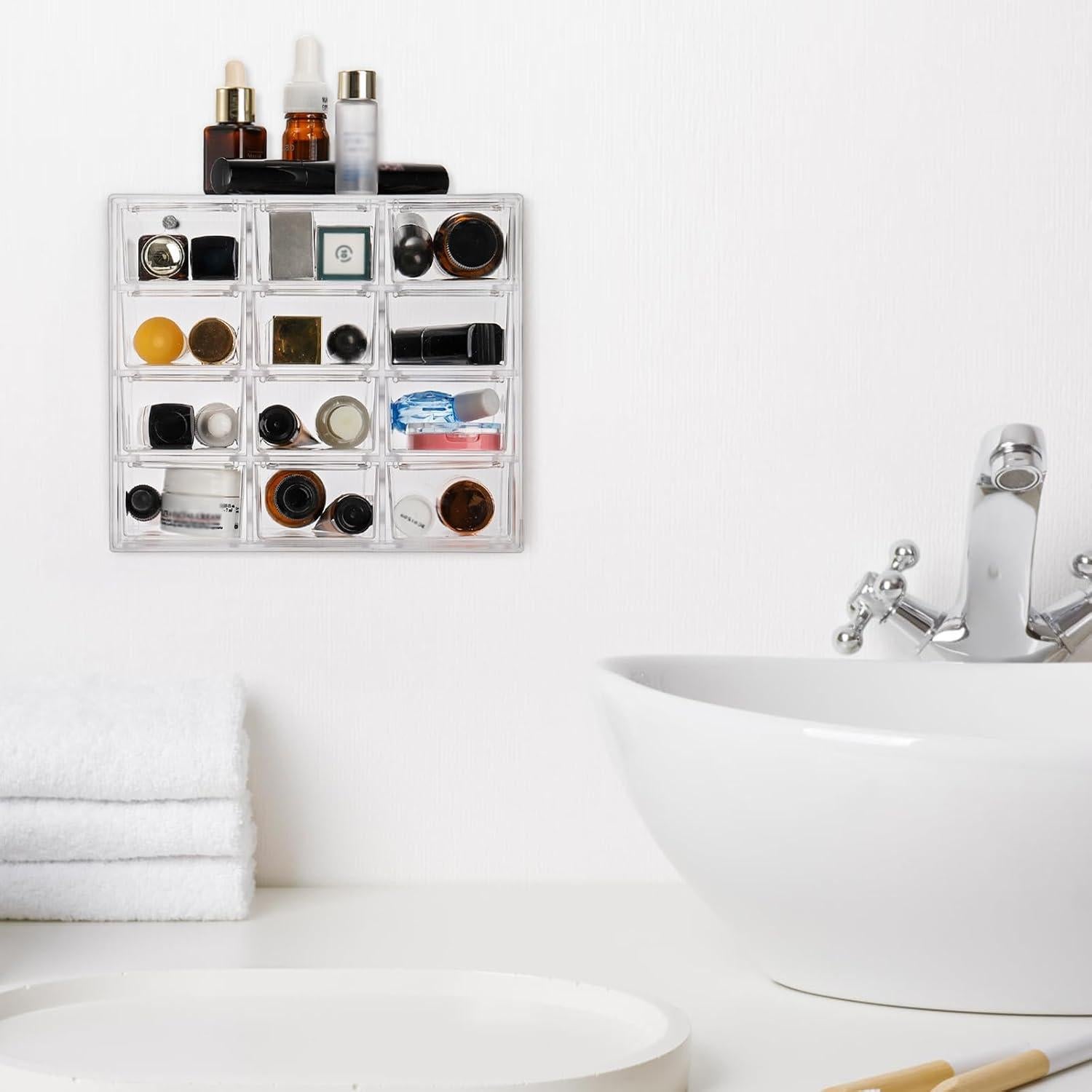 Organizador de Escritorio YOUEON 2 Paquete con 12 Cajones