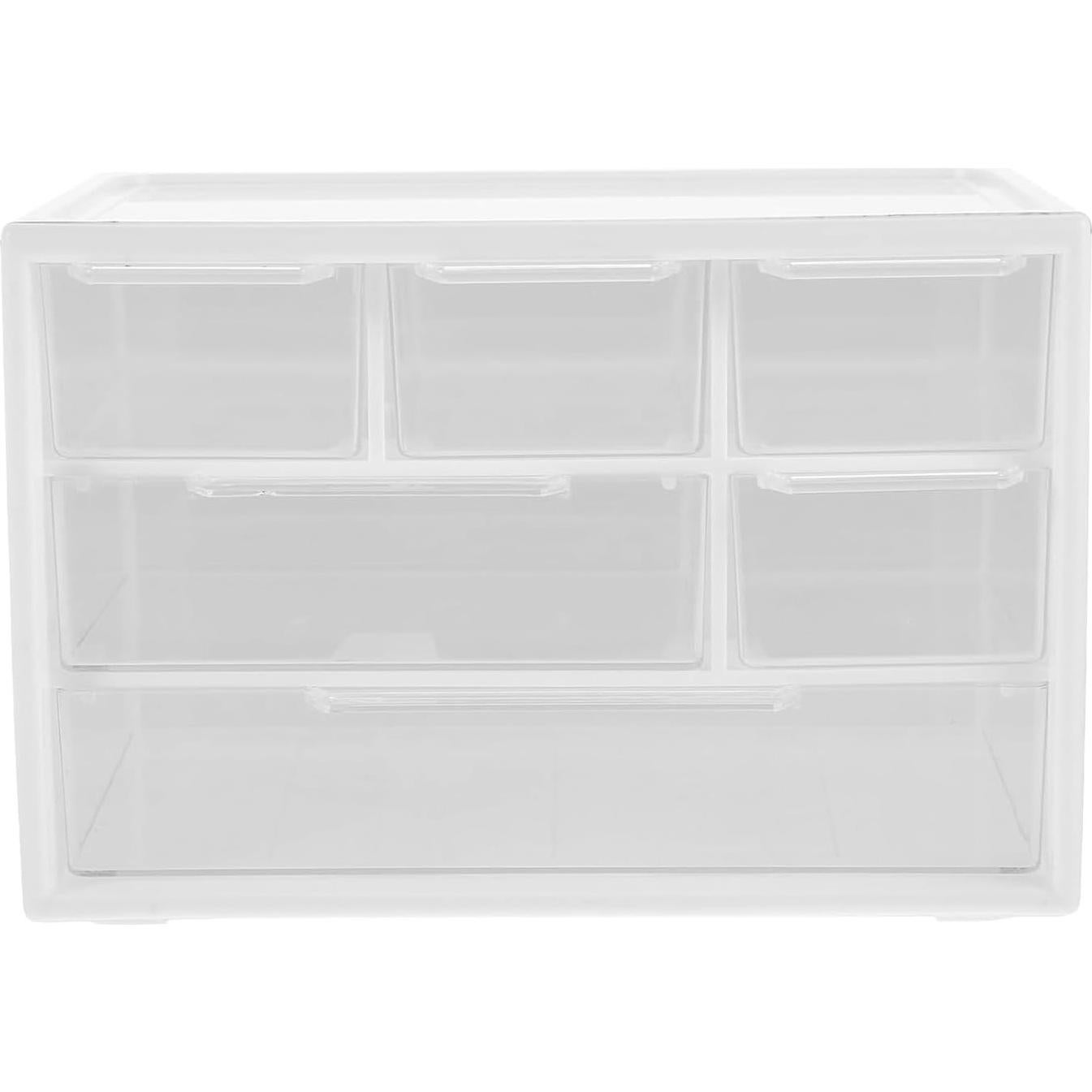 Organizador de Cajones LIPCHEEGO Blanco 6 Cajones 18x10x12 cm
