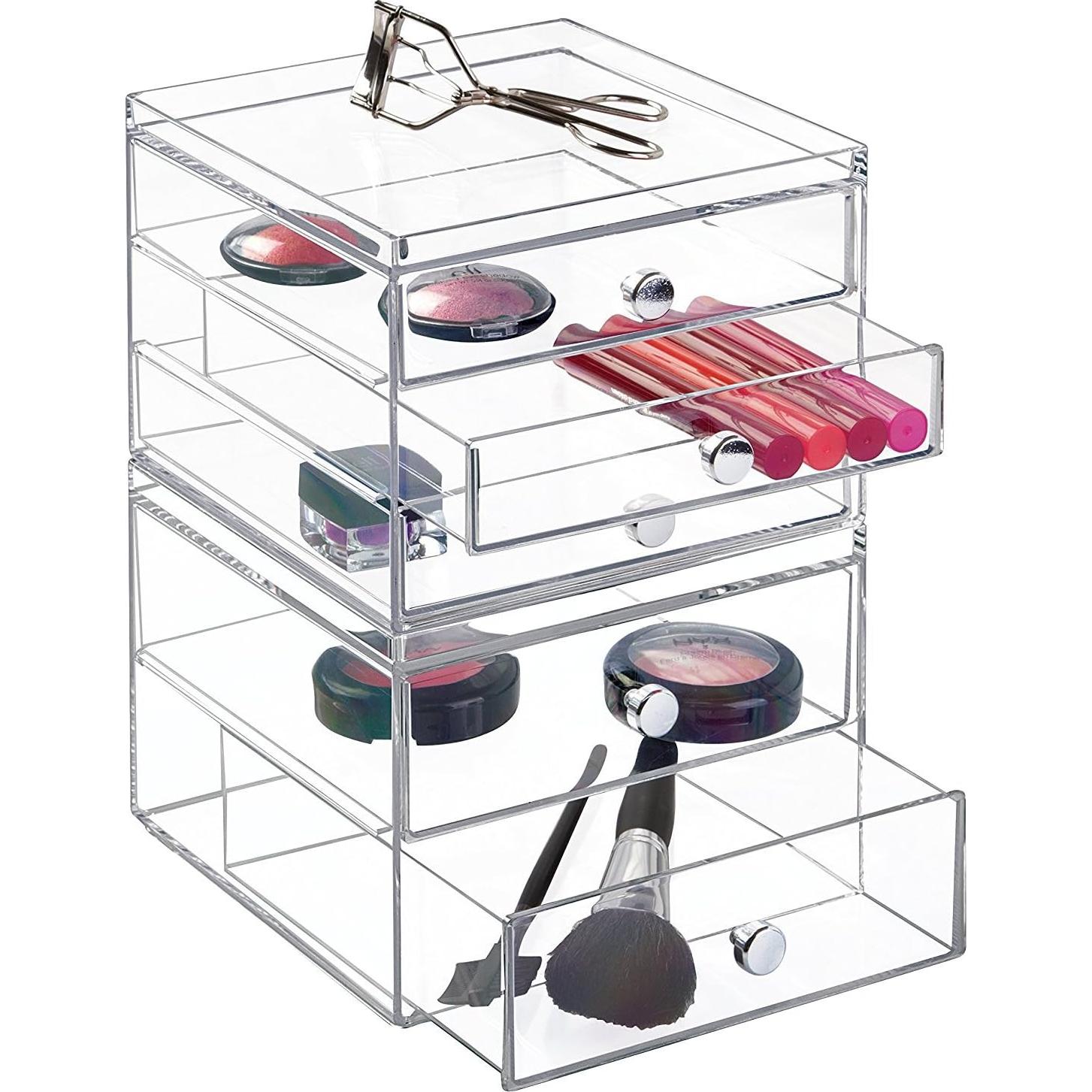 Organizador de Plástico InterDesign 3 Cajones 16.5x17.8x12.7cm